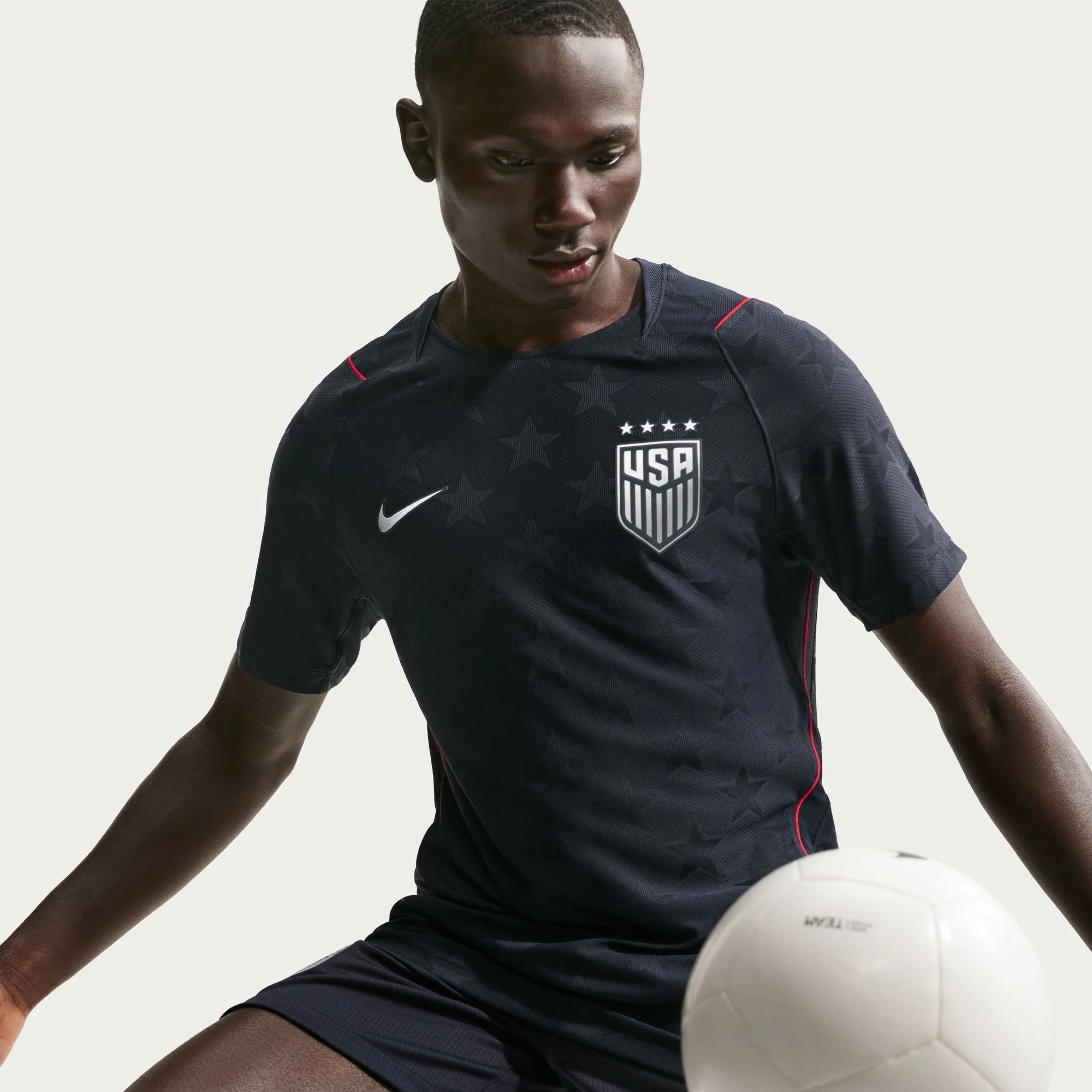 Men's Nike USWNT 2026 Personalized Away Match Jersey - Stars - Image 4