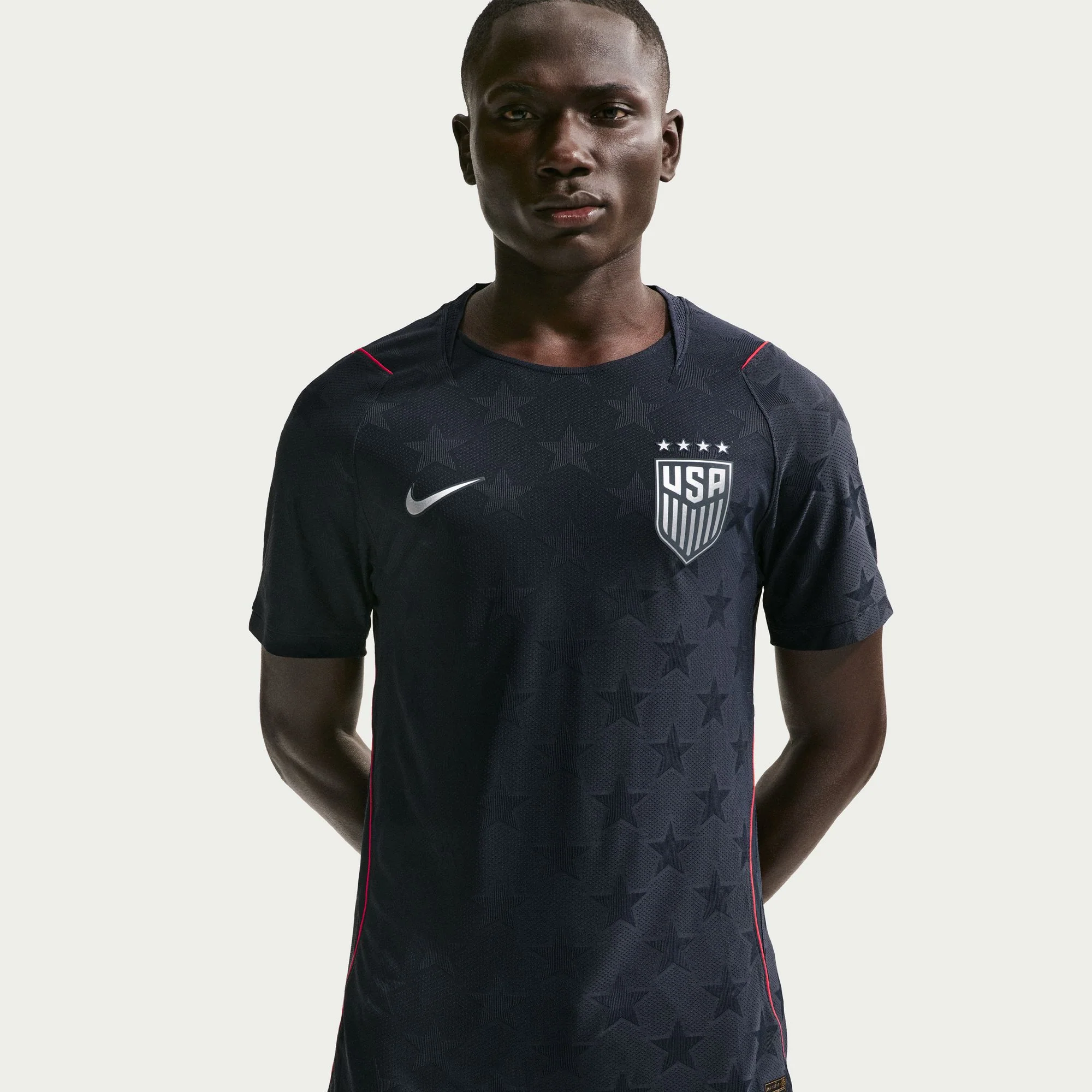Men's Nike USWNT 2026 Personalized Away Match Jersey - Stars - Image 5