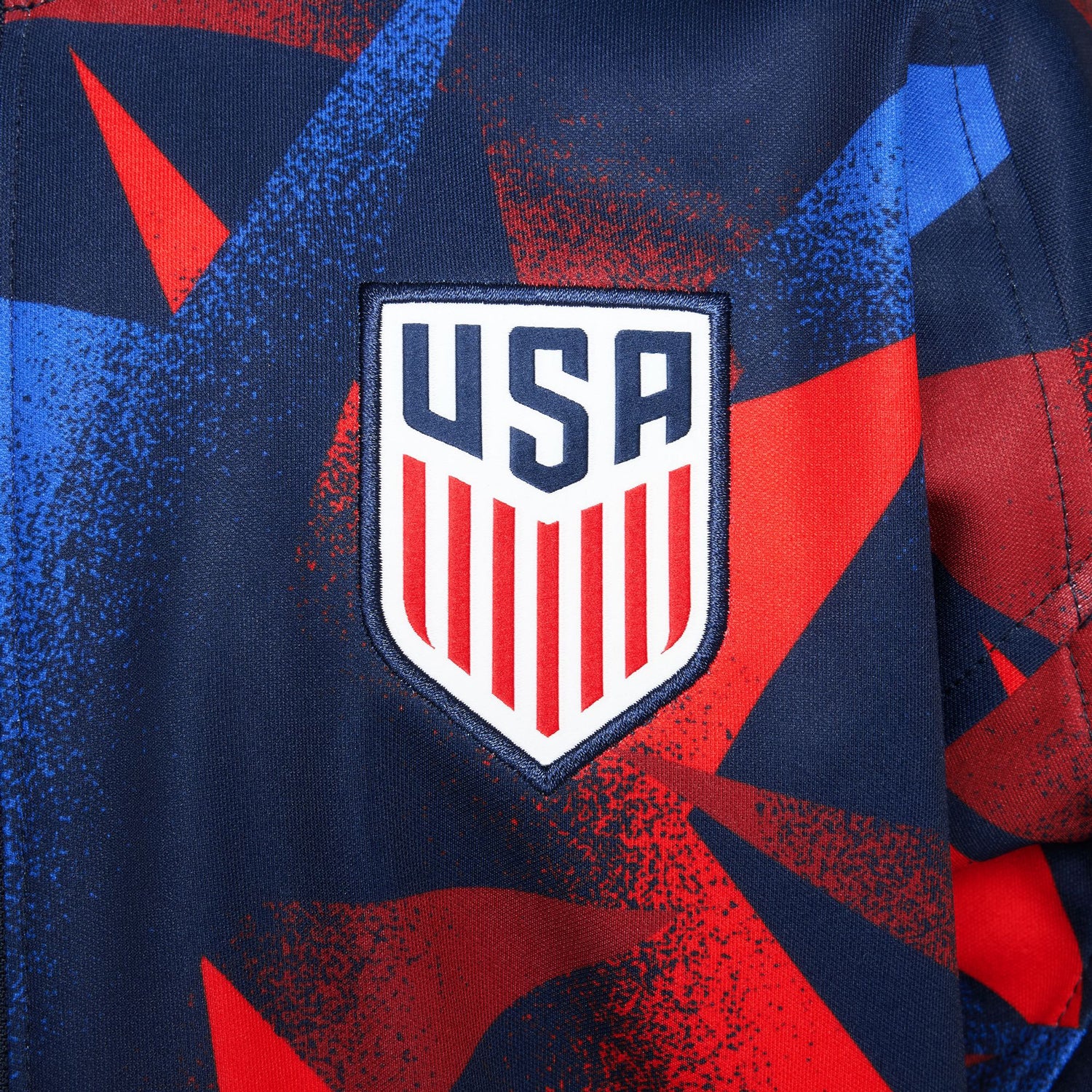 Women's Nike USWNT 2025 Academy Pro Star Navy Anthem Jacket - Image 8