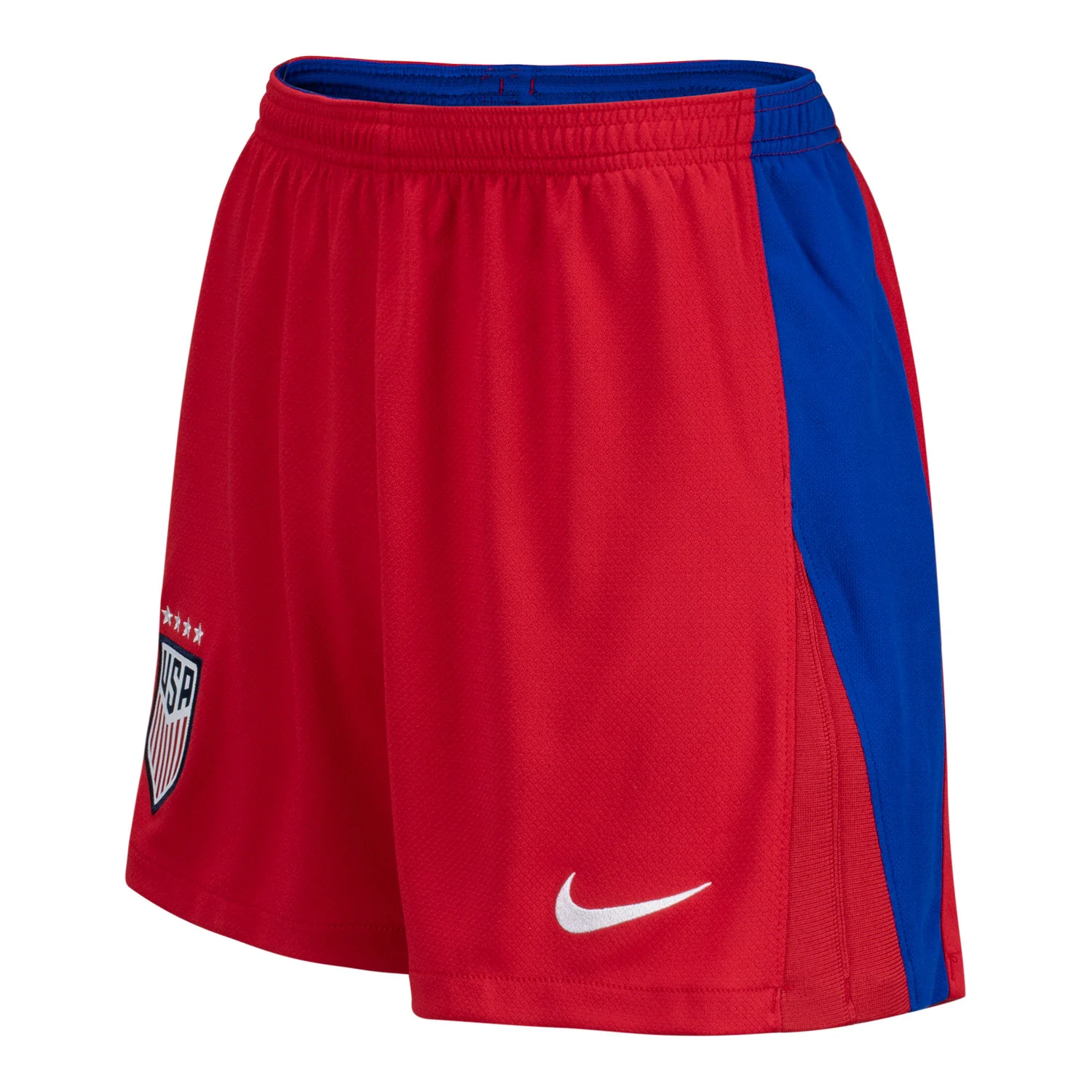 Women's Nike USWNT 2024 Stadium Away Red Shorts - Image 2