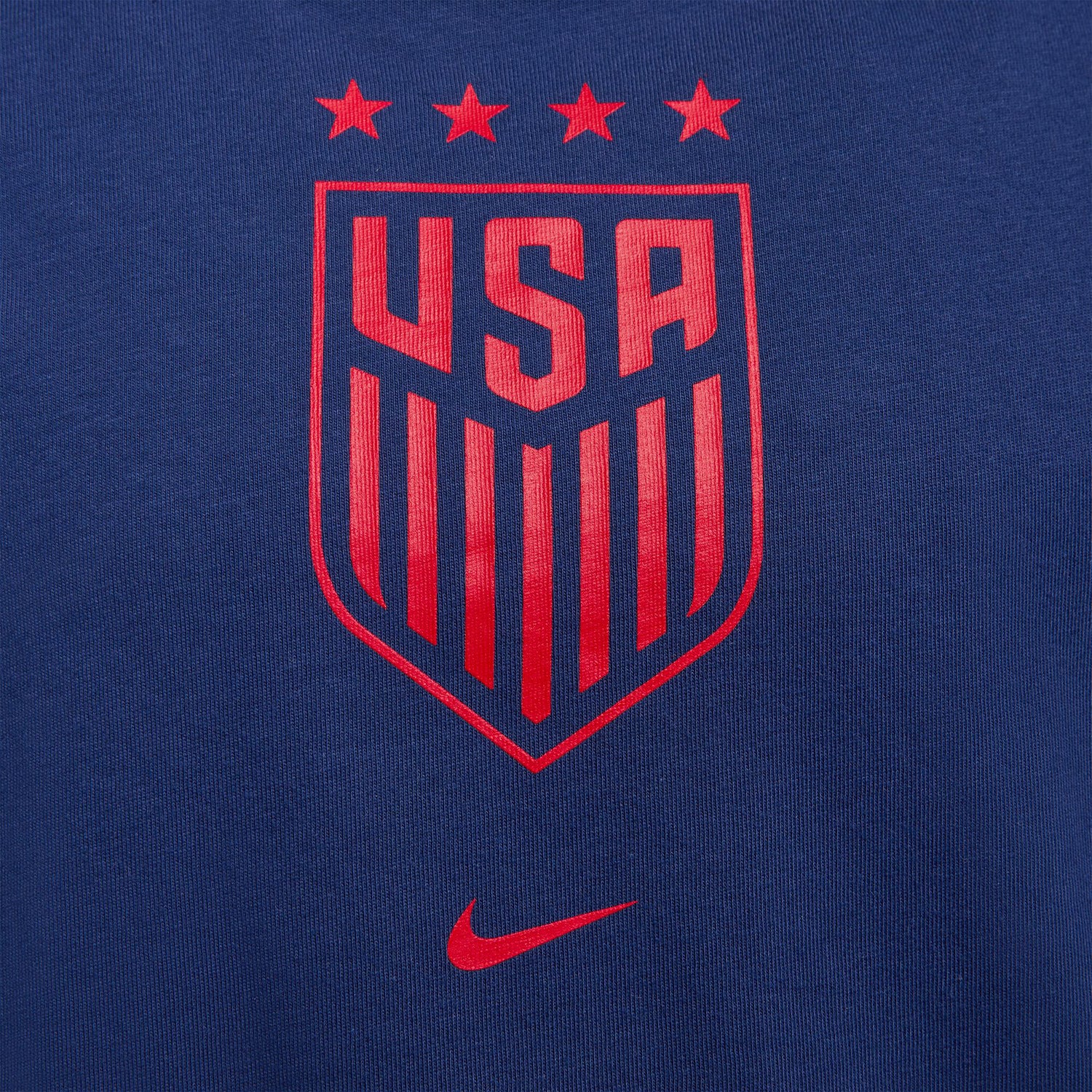 Women's Nike USWNT Crest Blue Tee - Image 3