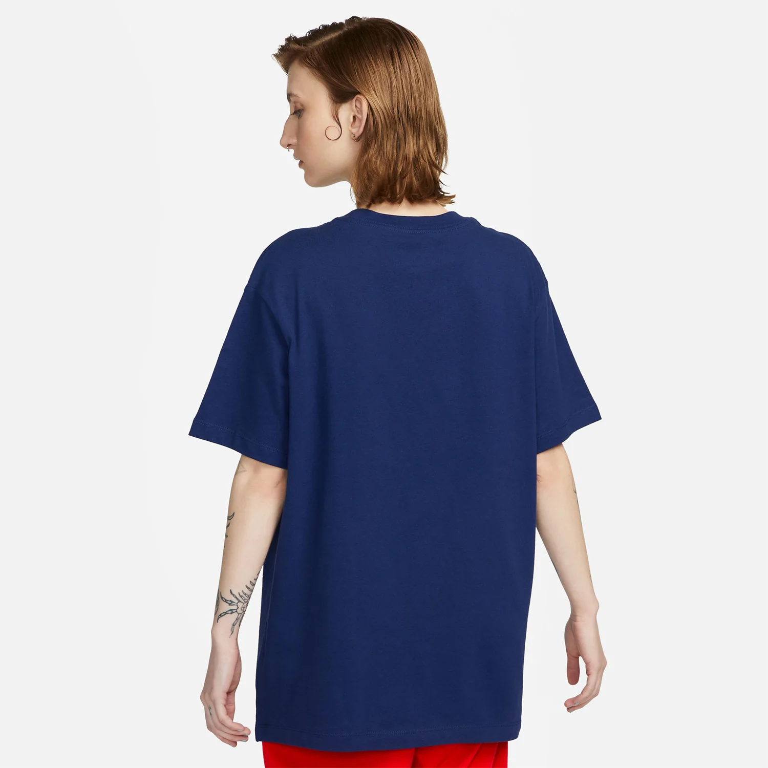 Women's Nike USWNT Crest Blue Tee - Image 4