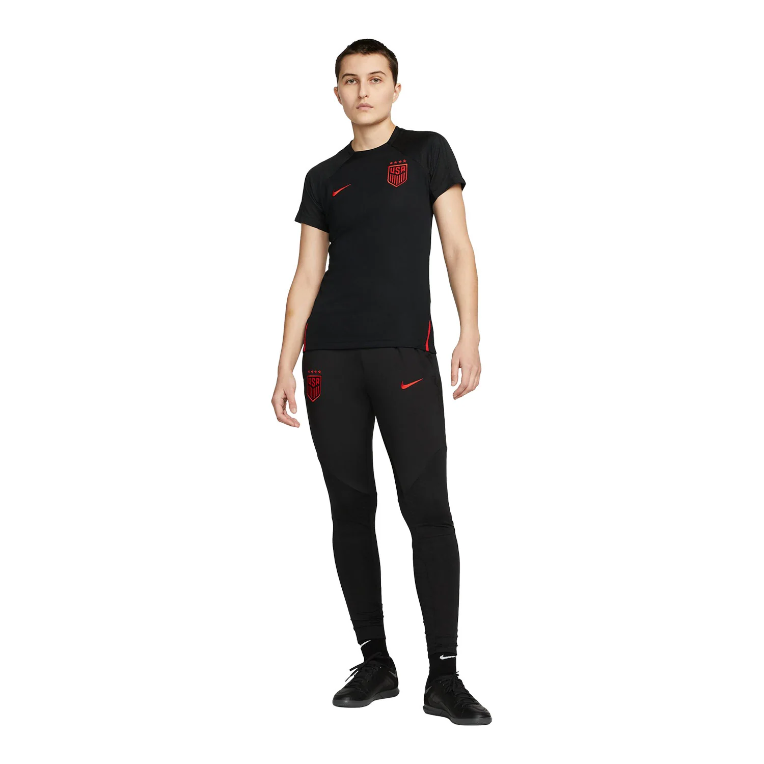 Women's Nike USWNT Strike Black Training Top - Image 3