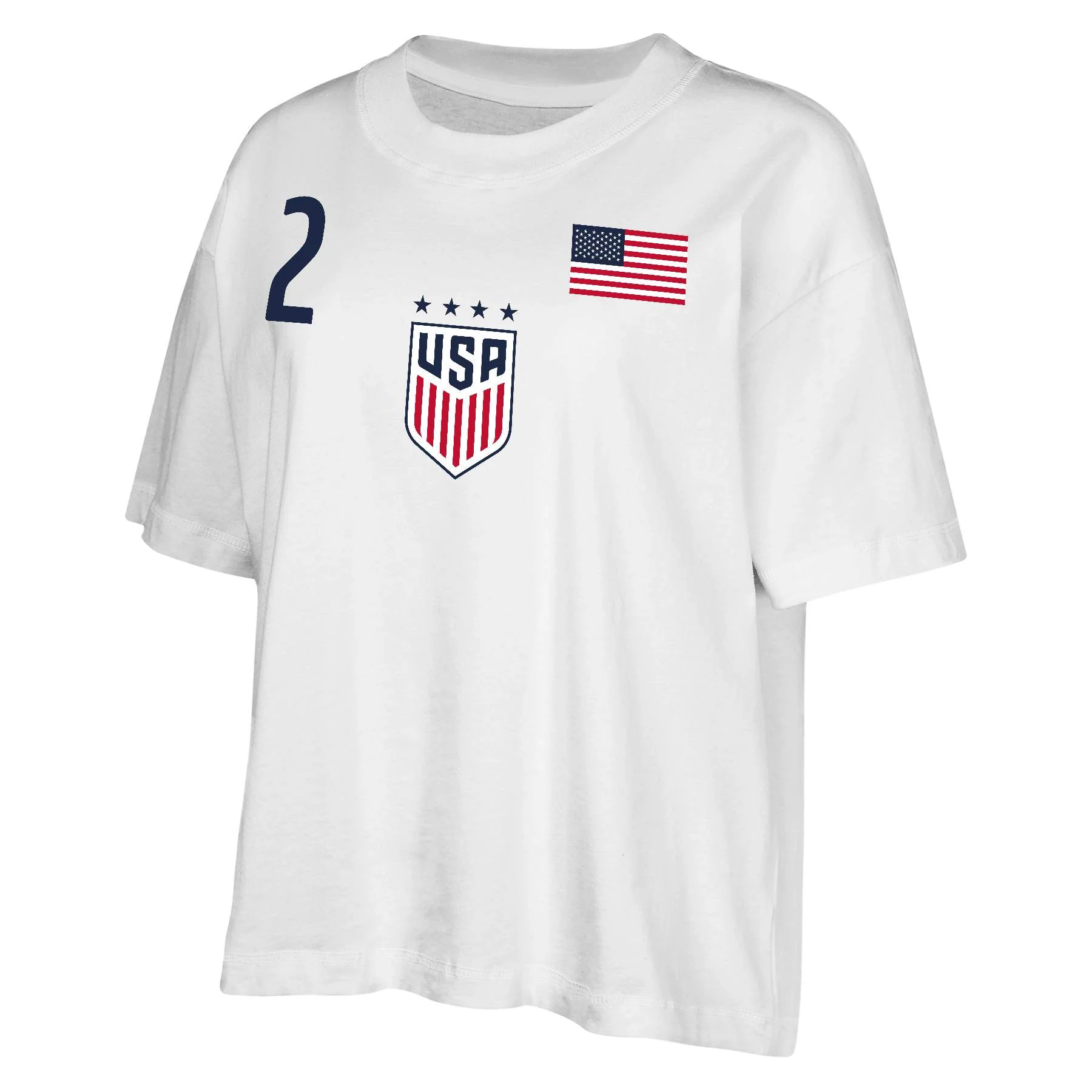 Ladies Outerstuff USWNT Trinity Rodman Poster T-Shirt