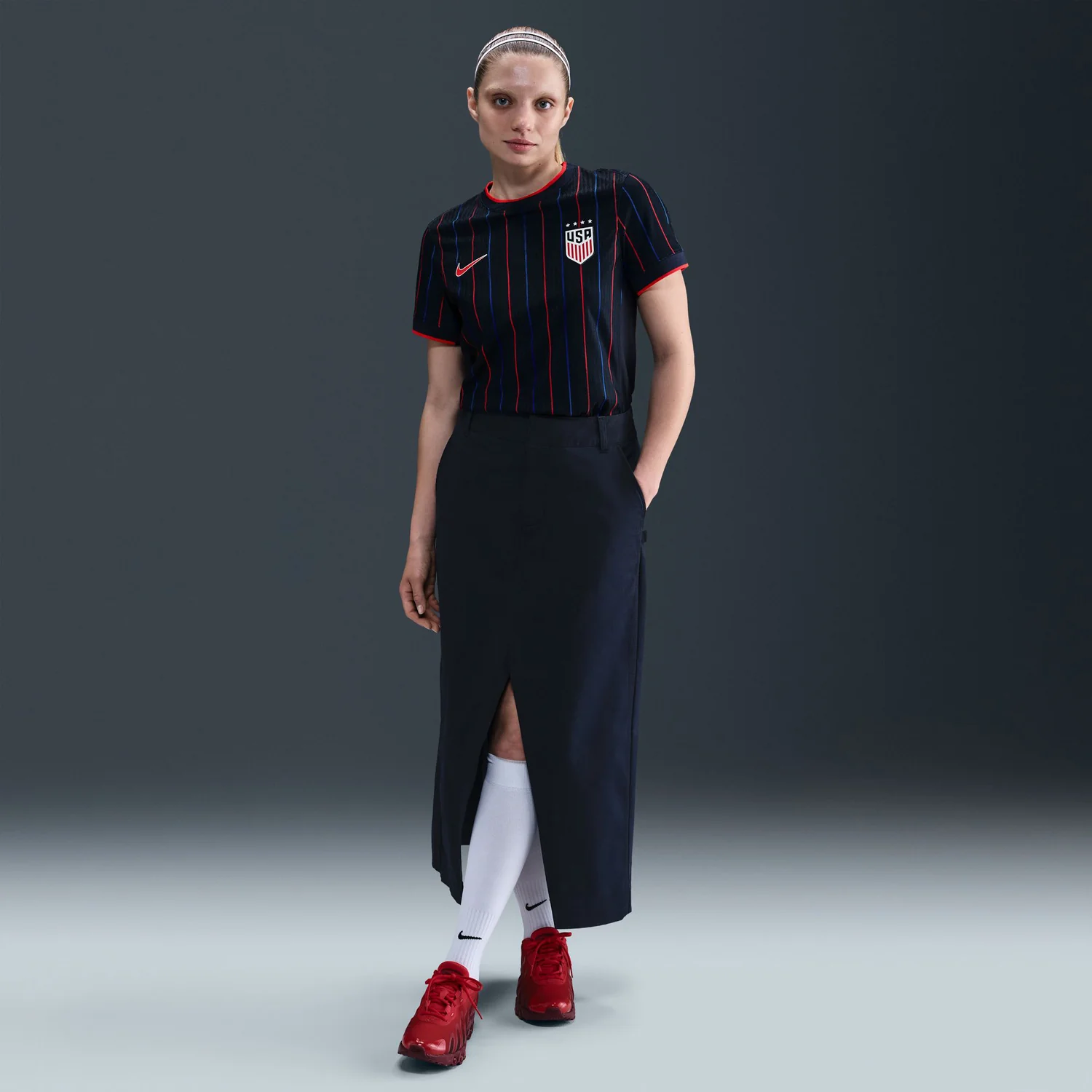 Women's Nike USWNT 2025 Heartbeat Away Match Jersey - Image 3