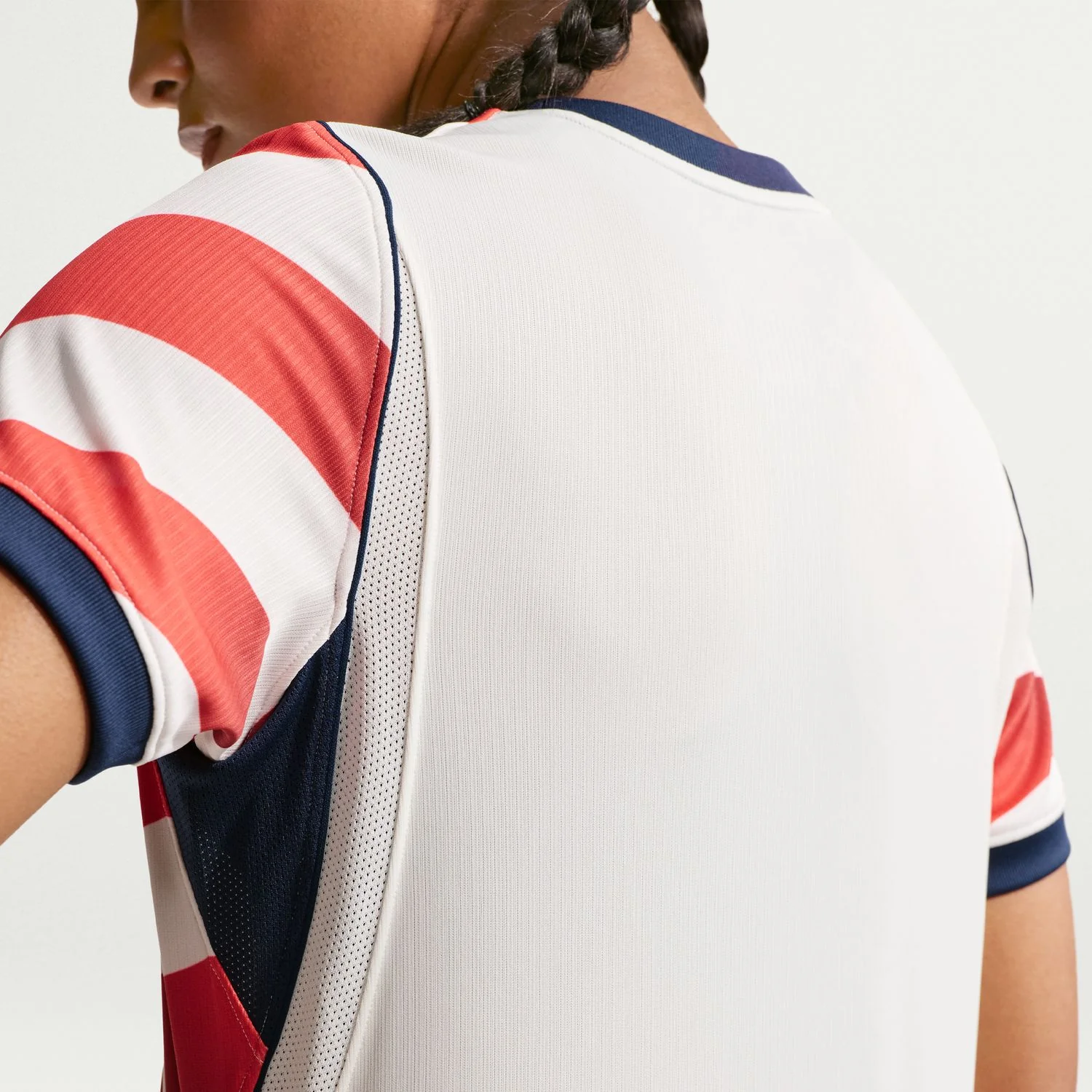 Women's Nike USWNT 2026 Personalized Home Stadium Jersey - Stripes - Image 5