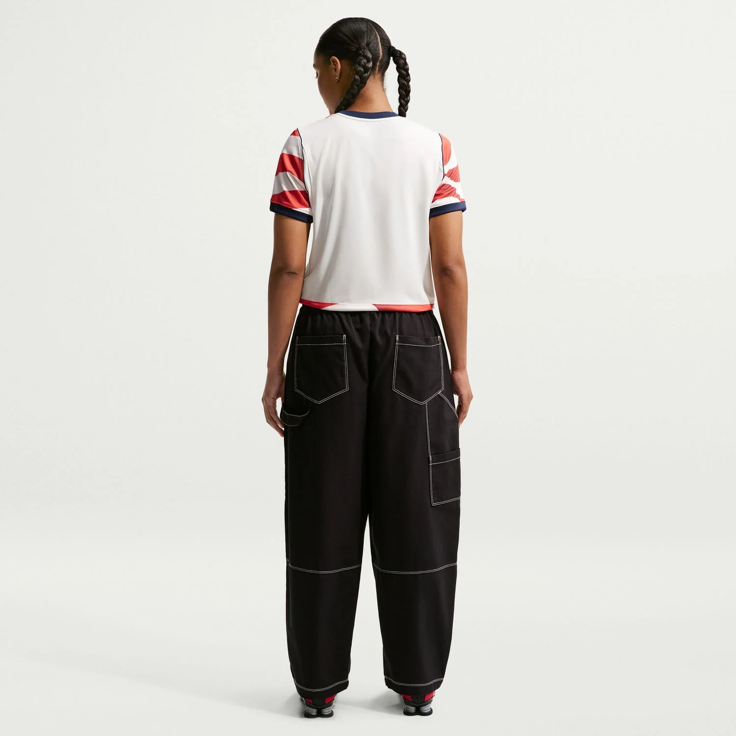 Women's Nike USWNT 2026 Personalized Home Stadium Jersey - Stripes - Image 6