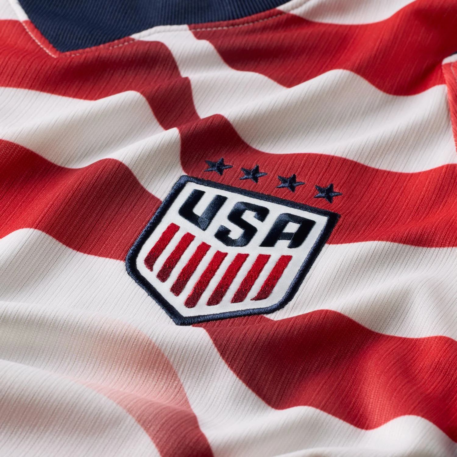 Women's Nike USWNT 2026 Personalized Home Stadium Jersey - Stripes - Image 8
