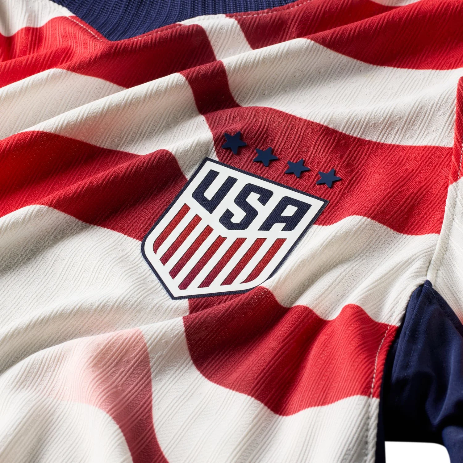 Women's Nike USWNT 2026 Personalized Home Match Jersey - Stripes - Image 4