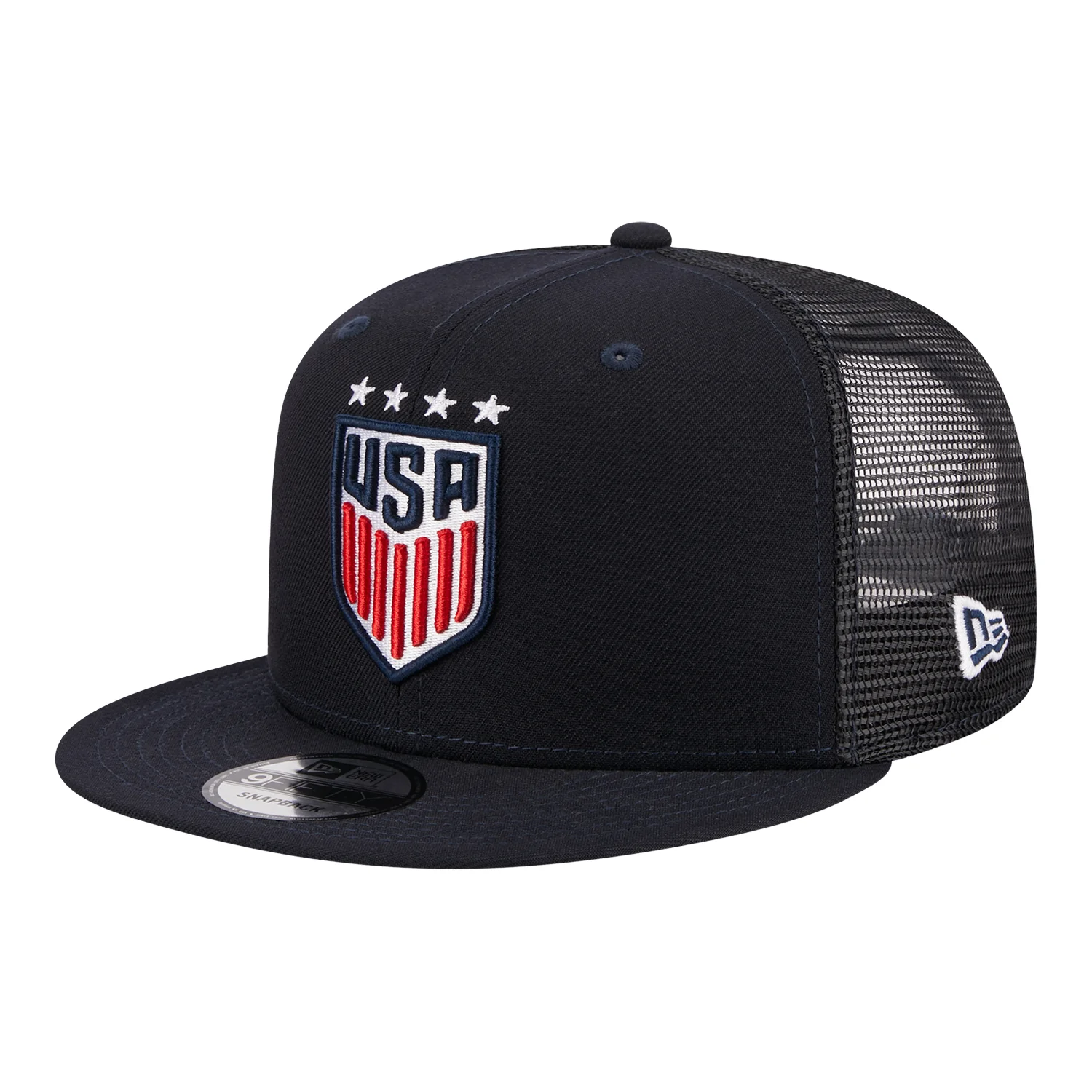 Adult New Era USWNT 9Fifty Classic Trucker Navy Hat