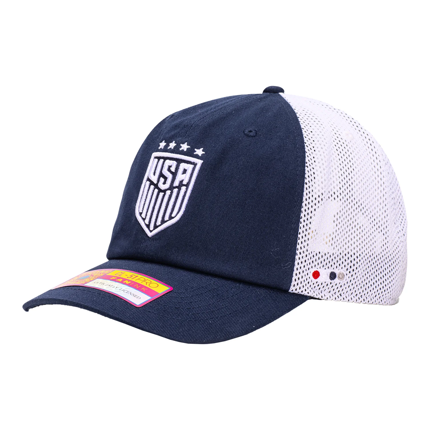 Adult Fan Ink USWNT Aerial Navy Hat - Image 2