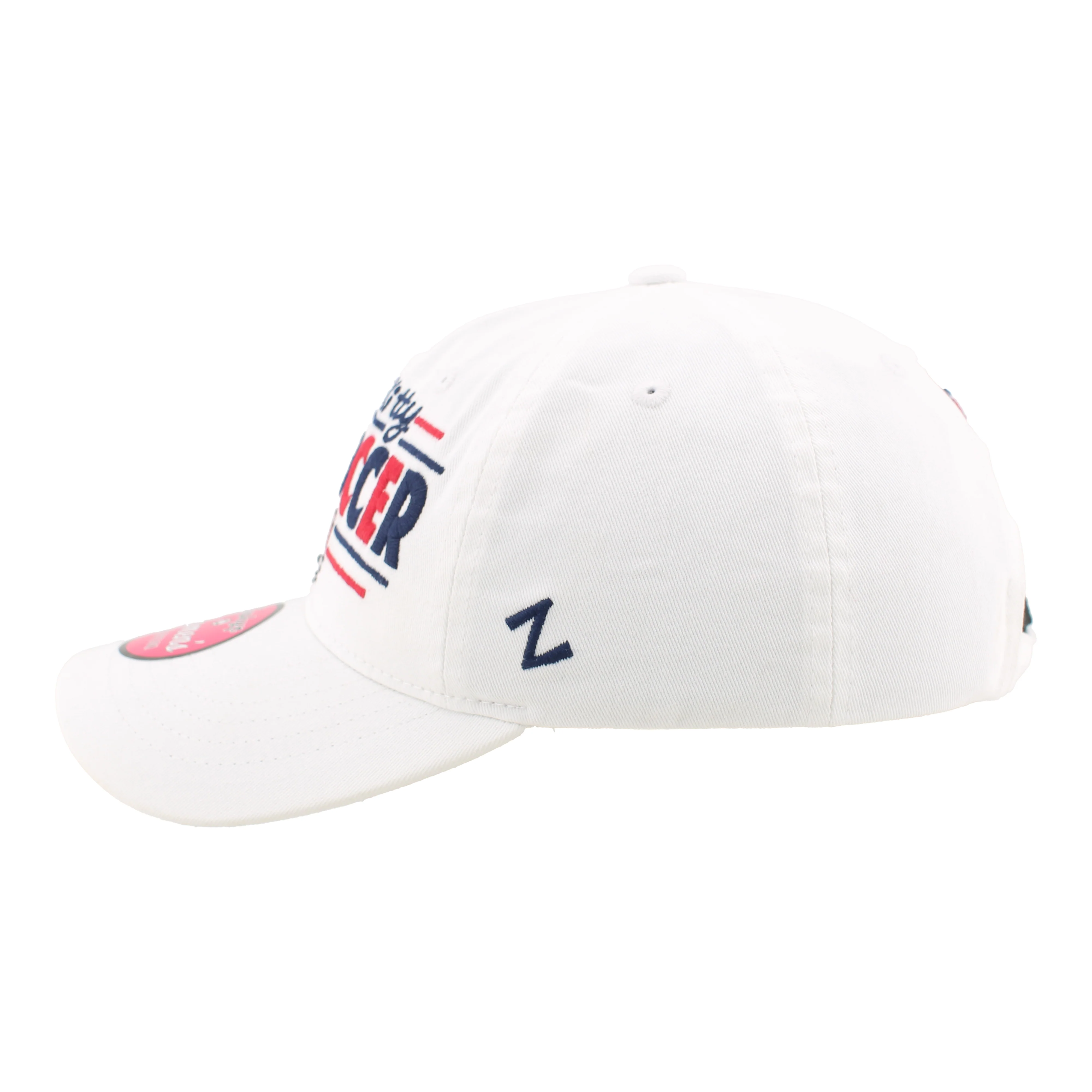 Unisex Zephyr USWNT Hello Kitty White Adjustable Hat - Image 2