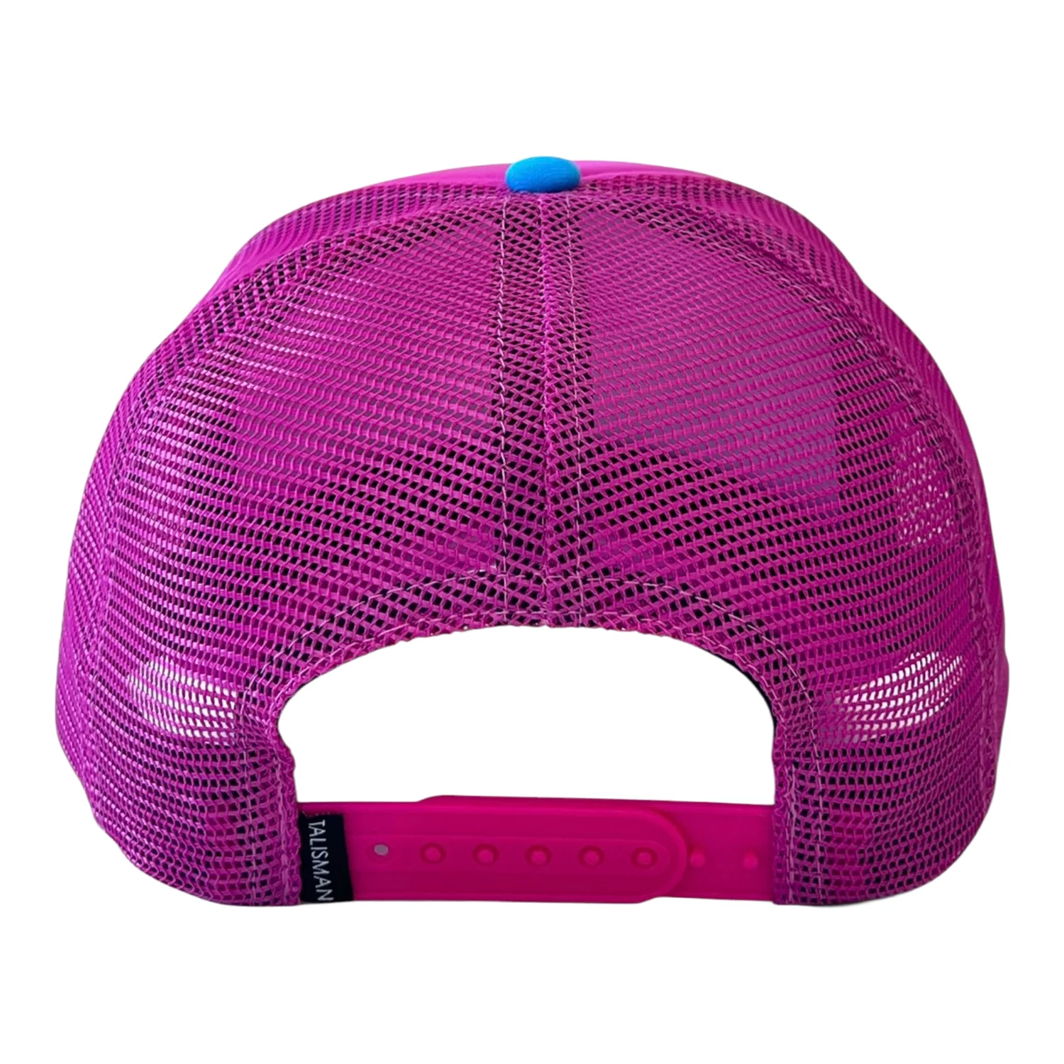 Adult USWNT Rose Lavelle Puff Print Pink Trucker Hat - Image 3