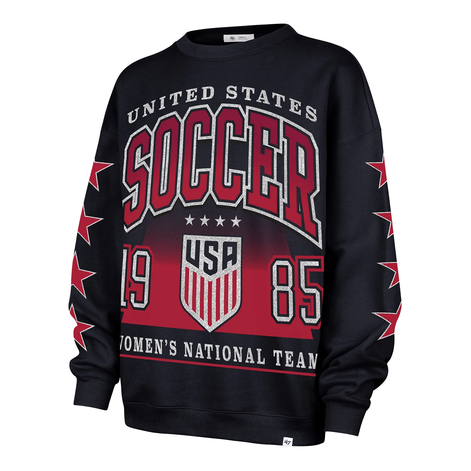 Unisex USWNT 47 Brand Go Big Oversized Sweatshirt