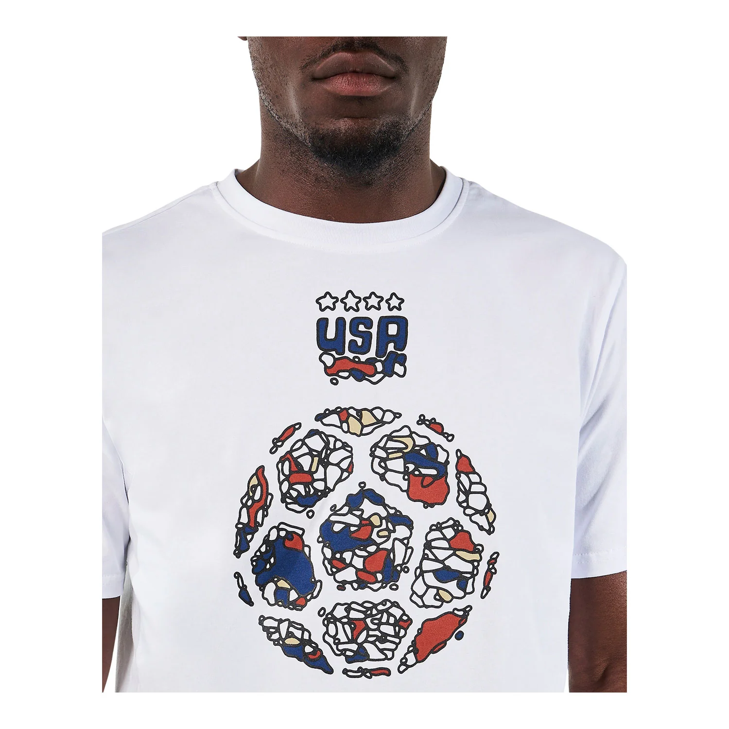 Unisex Round21 USWNT Our Time White Tee - Image 2