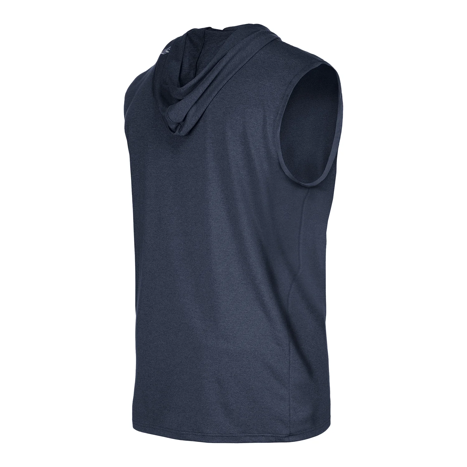 Men's New Era USWNT Navy Sleeveless Hoodie - Image 3