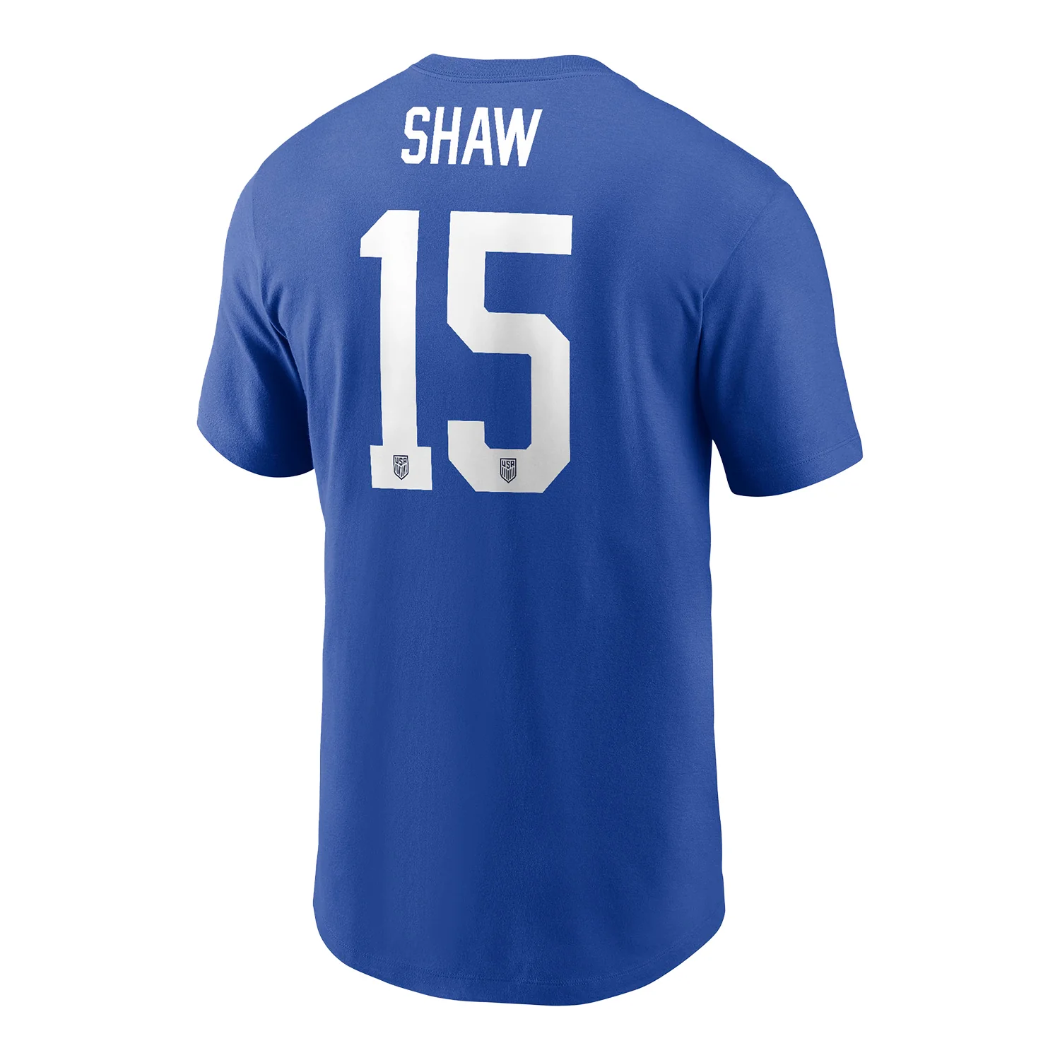Men's Nike USWNT 2024 Shaw Royal Tee - Image 2
