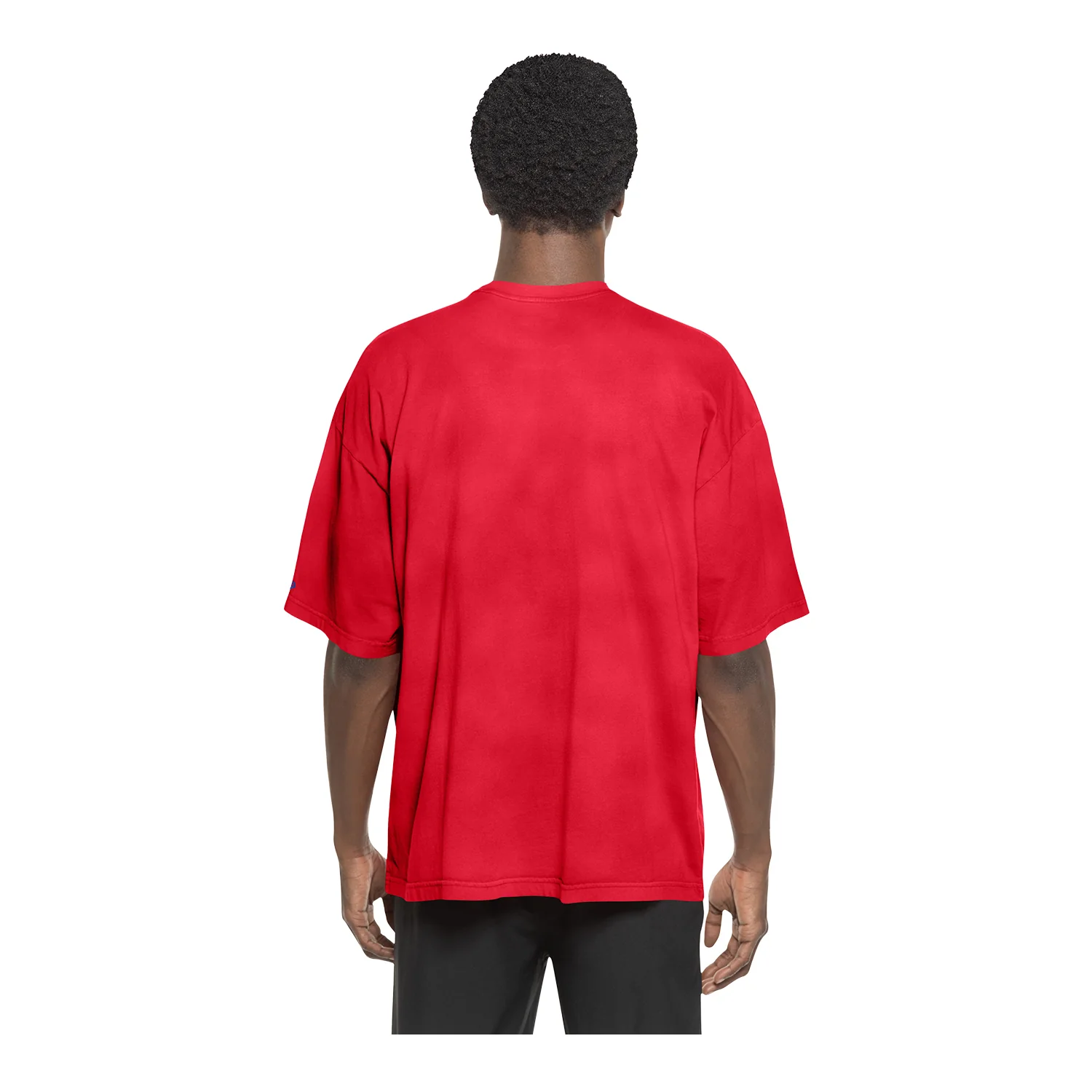 Men's New Era USWNT Mineral Wash Red Tee - Image 2