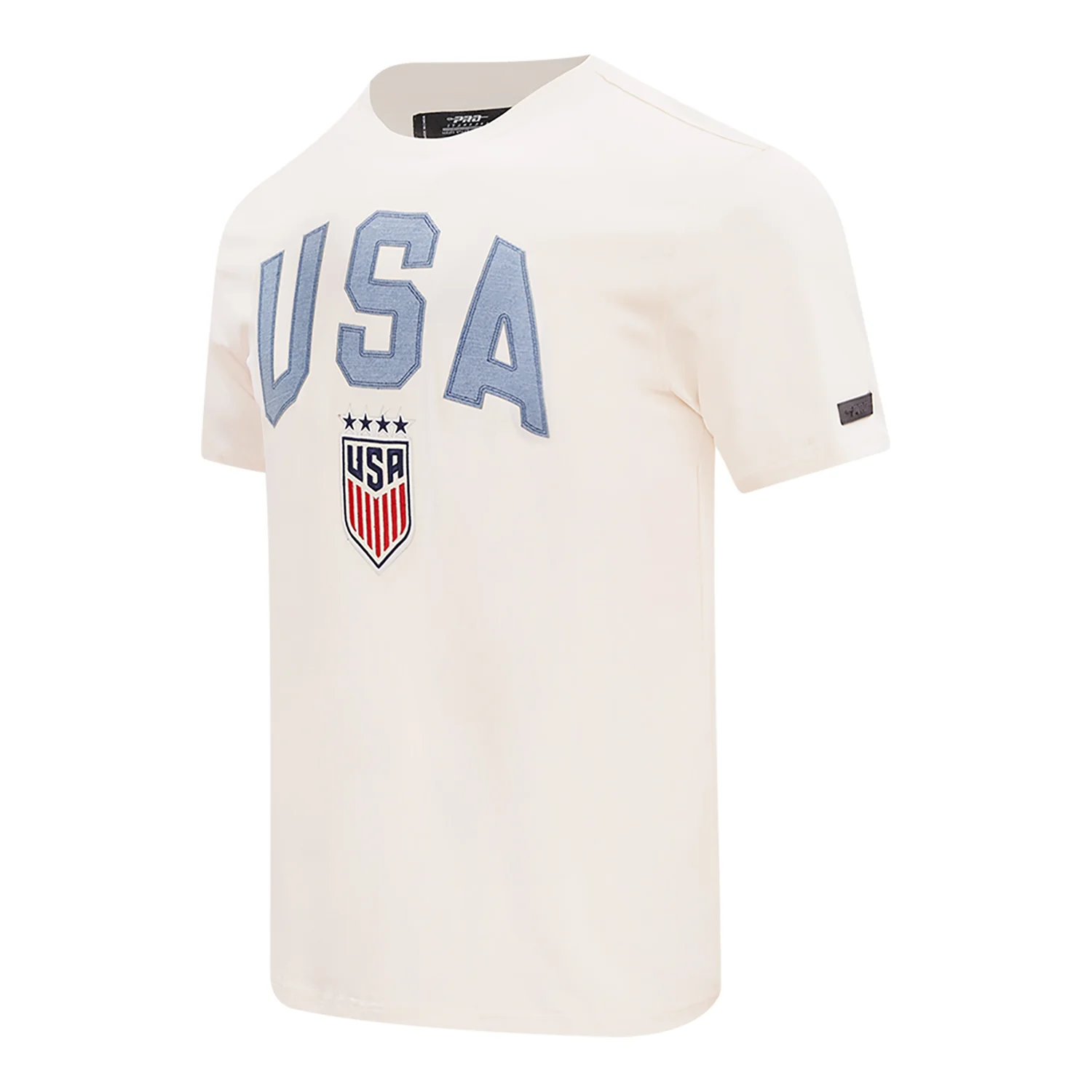 Unisex Pro Standard USWNT Varsity Blues Cream Tee - Image 2