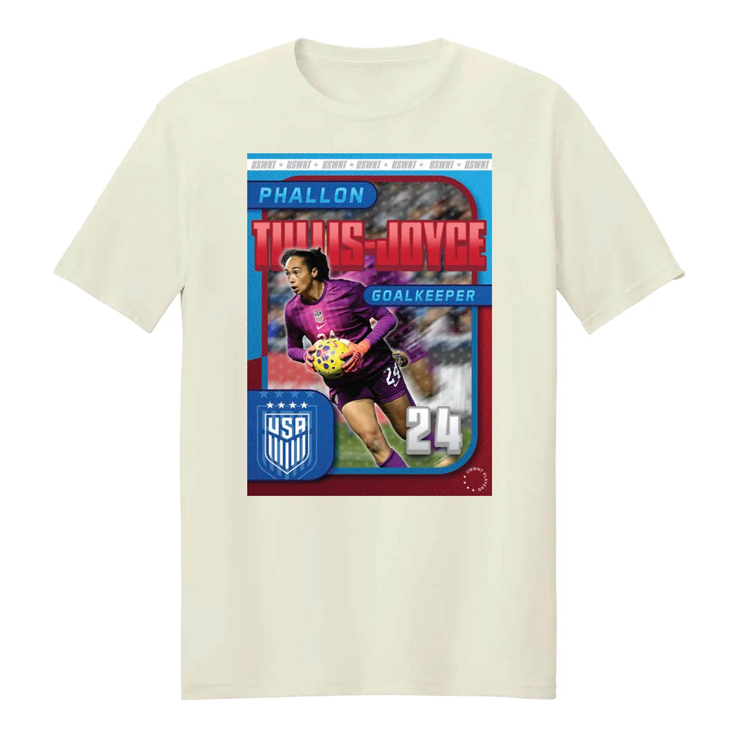 Unisex USWNT Phallon Tullis-Joyce Trading Card T-Shirt