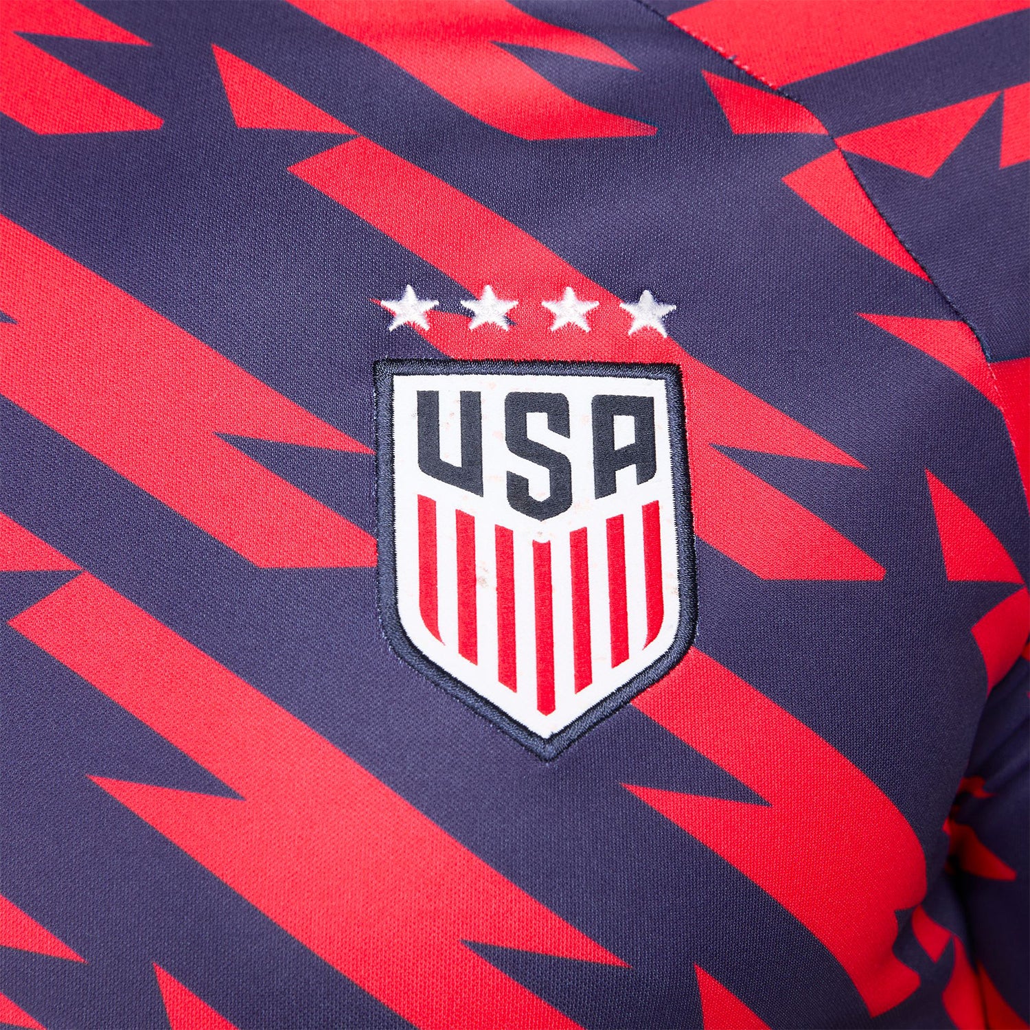 Men's Nike USWNT 2023 VW Pre-Match Red Top - Image 4