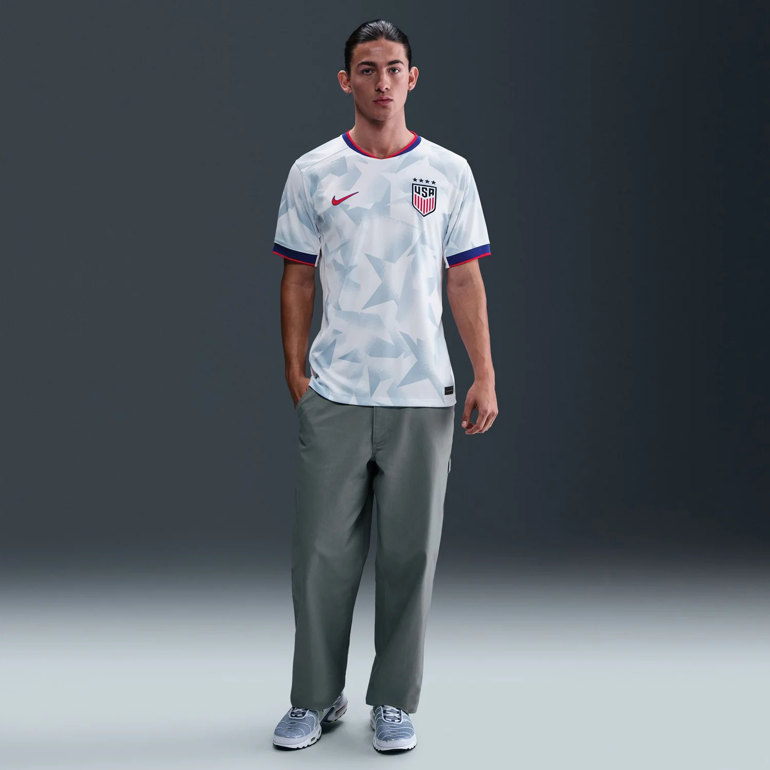 Men's Nike USWNT 2025 Brilliant Home Stadium Jersey - Image 3