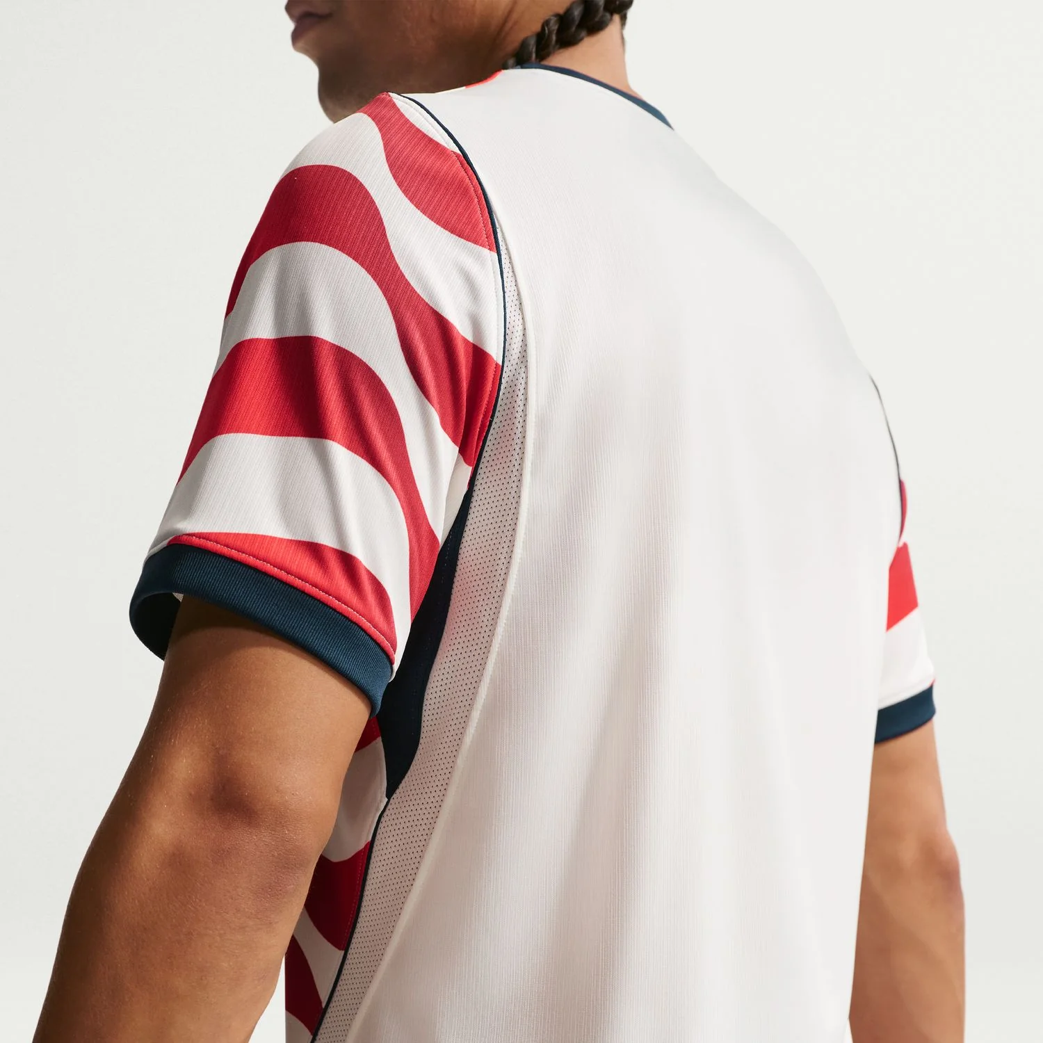 Men's Nike USWNT 2026 Personalized Home Stadium Jersey - Stripes - Image 7