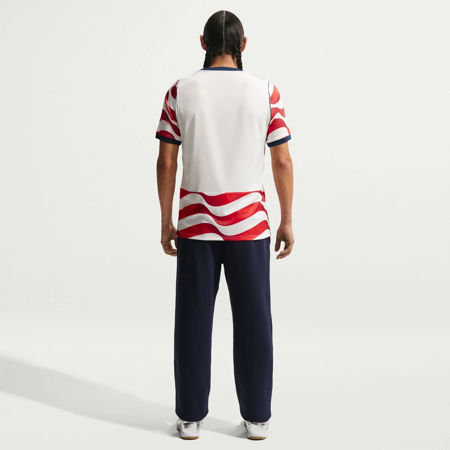 Men's Nike USWNT 2026 Personalized Home Stadium Jersey - Stripes - Image 9