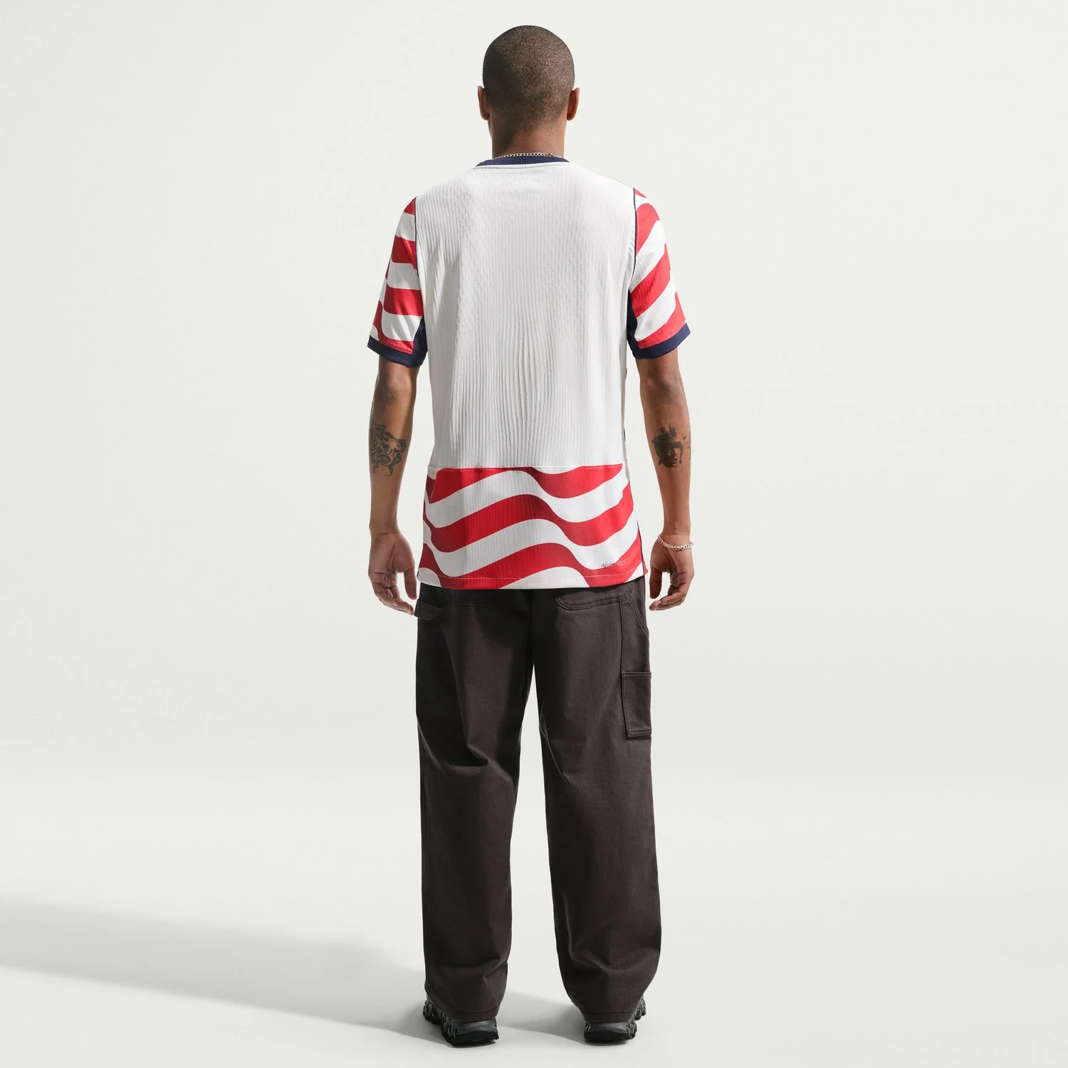 Men's Nike USWNT 2026 Personalized Home Match Jersey - Stripes - Image 8