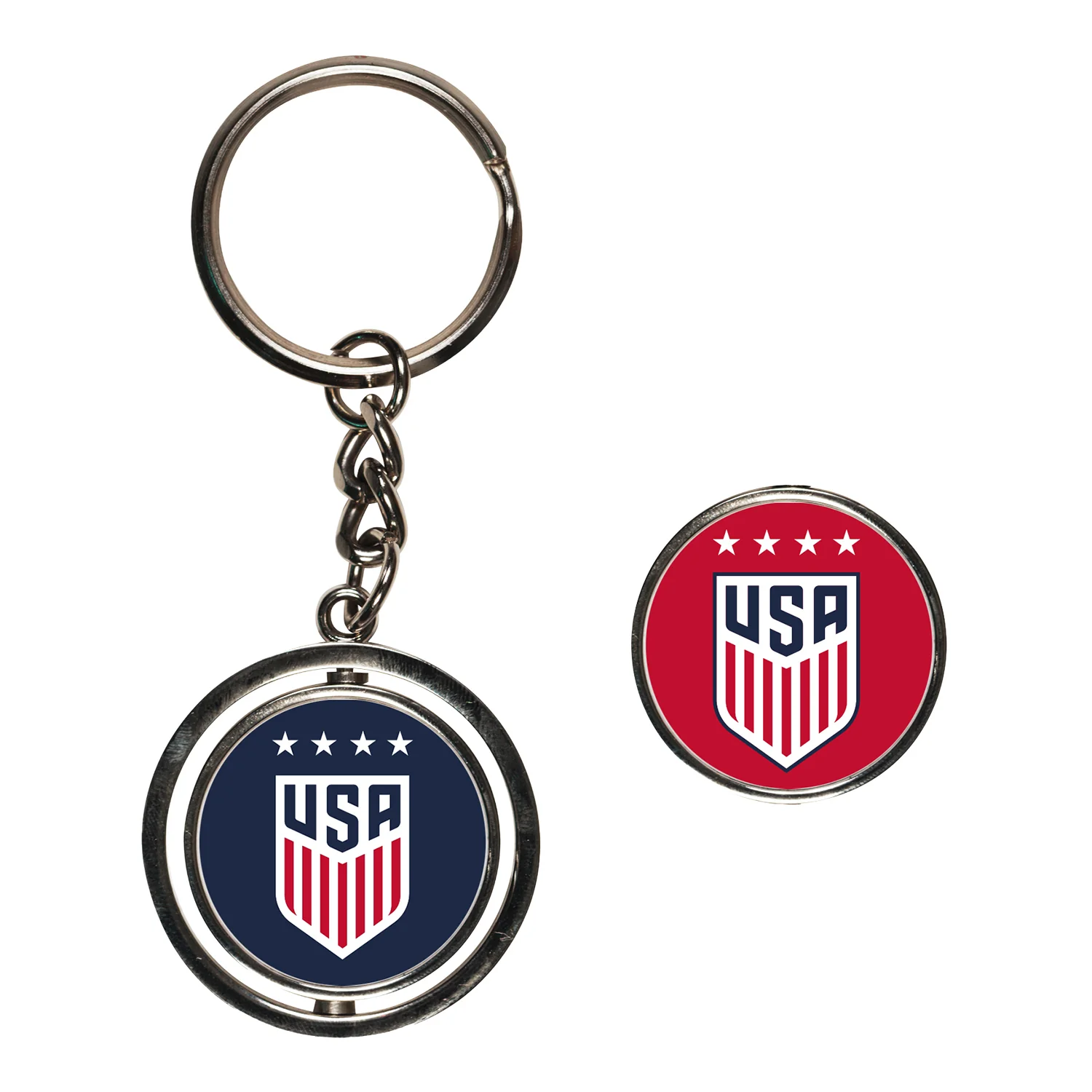 Wincraft USWNT Spinner Key Ring