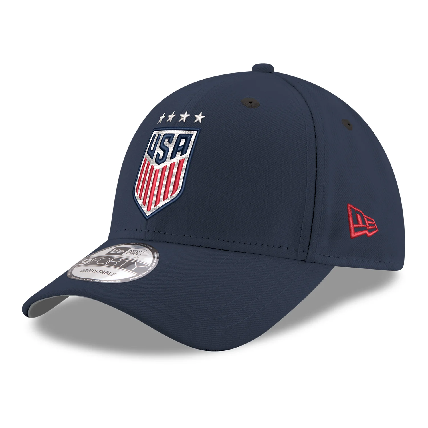 Youth New Era 9Forty USWNT Navy Hat - Image 2