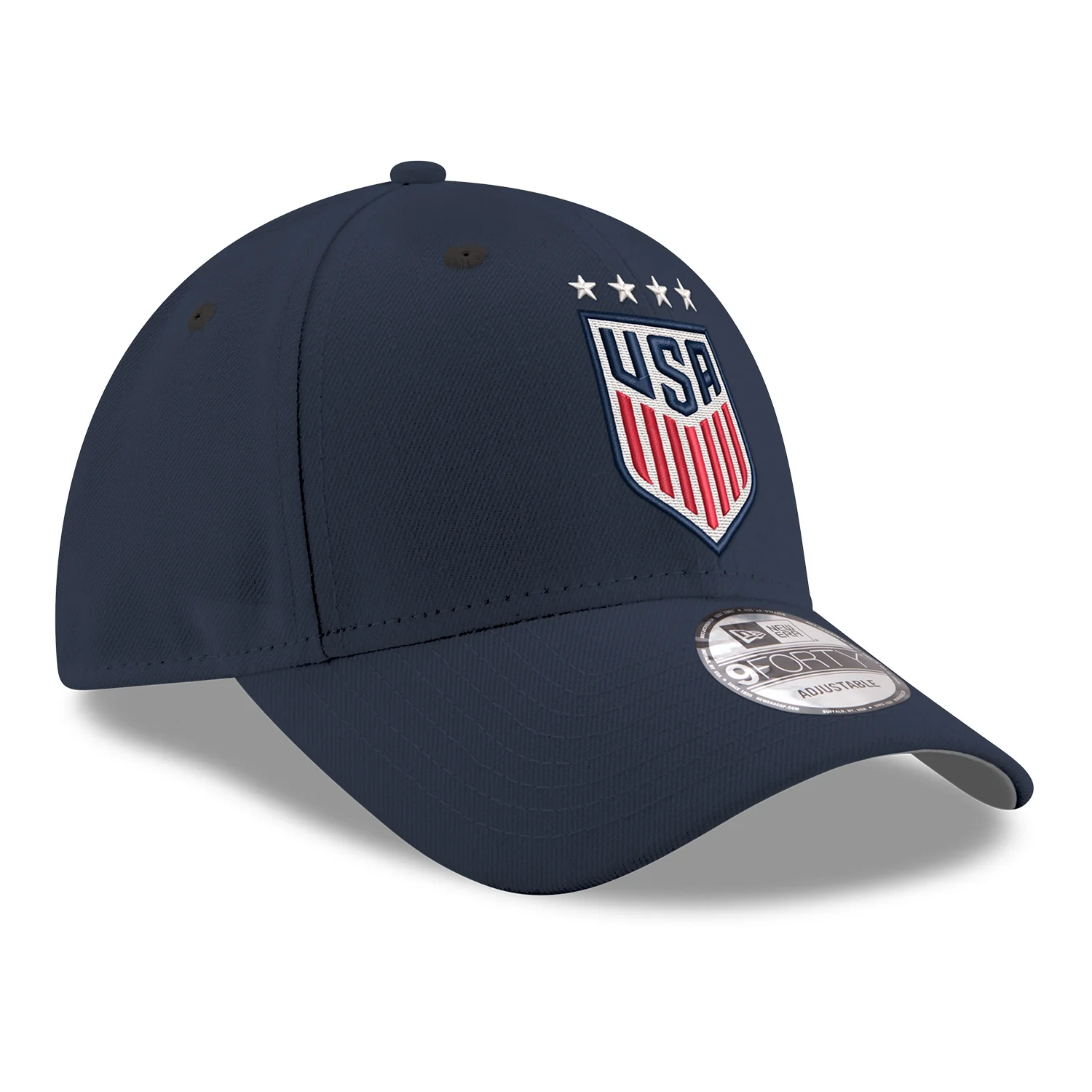 Youth New Era 9Forty USWNT Navy Hat - Image 3