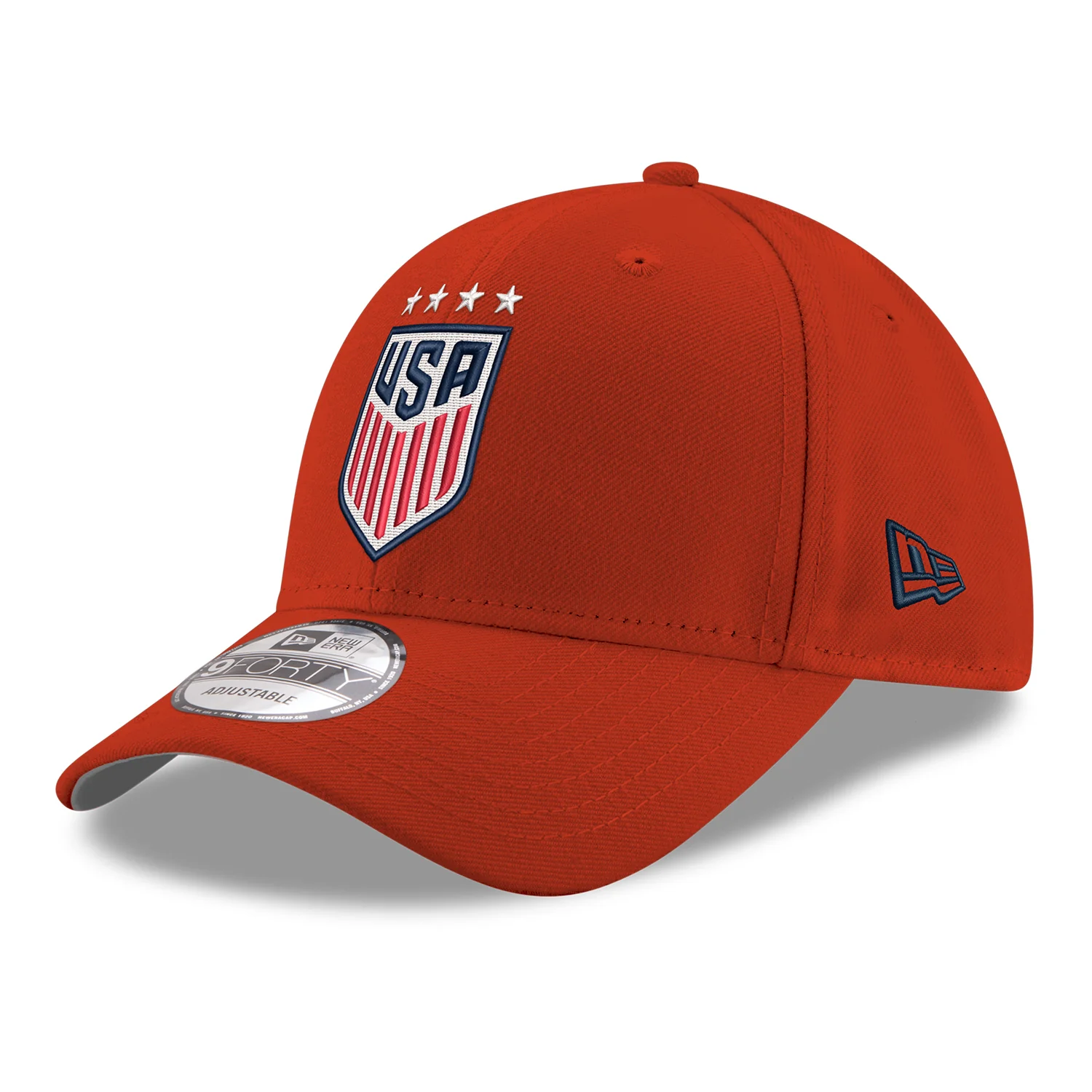 Youth New Era 9Forty USWNT Red Hat - Image 2