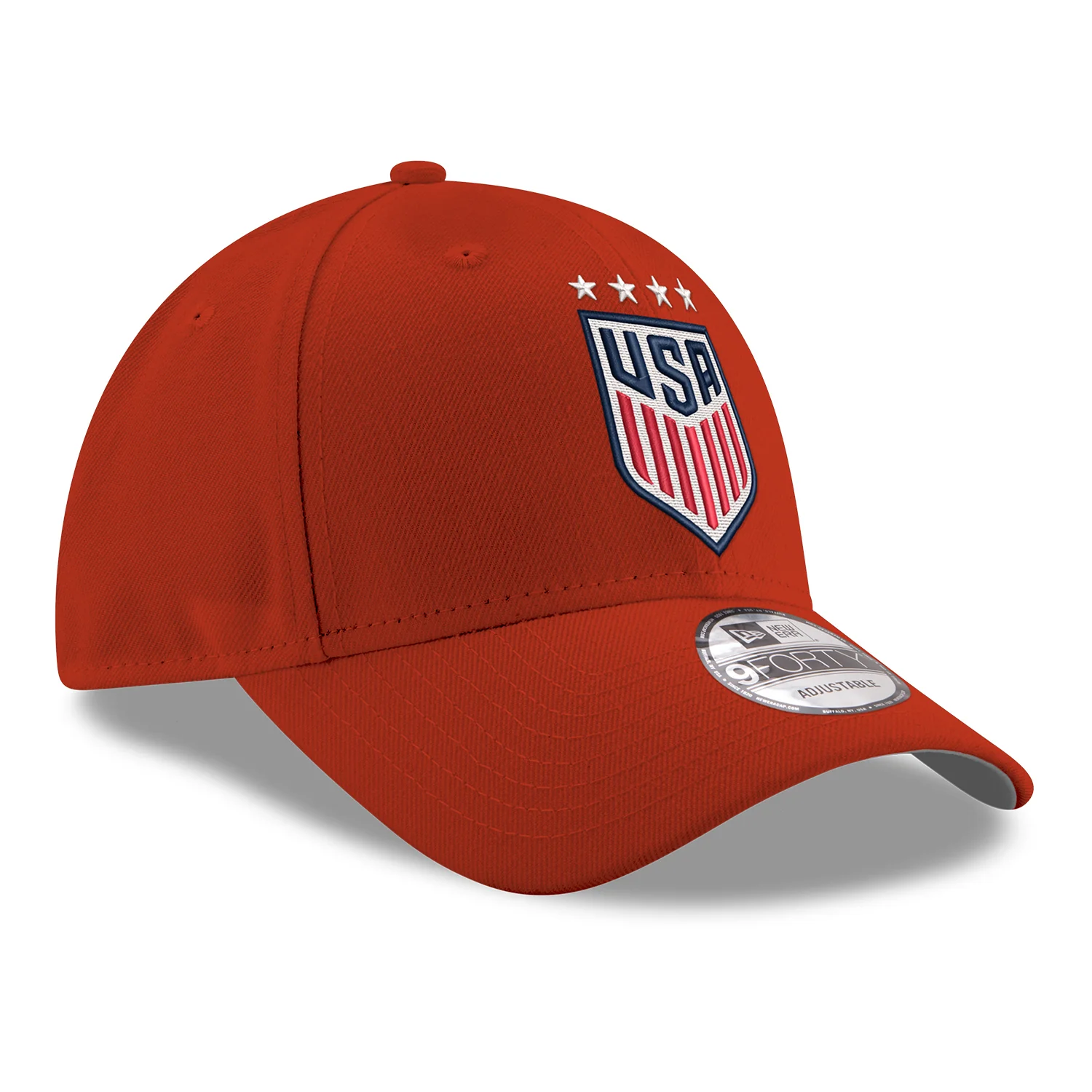 Youth New Era 9Forty USWNT Red Hat - Image 3