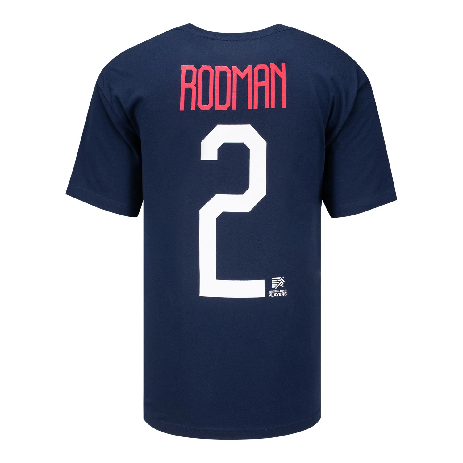 Youth USWNT Trinity Rodman Name & Number Navy T-Shirt - Image 2