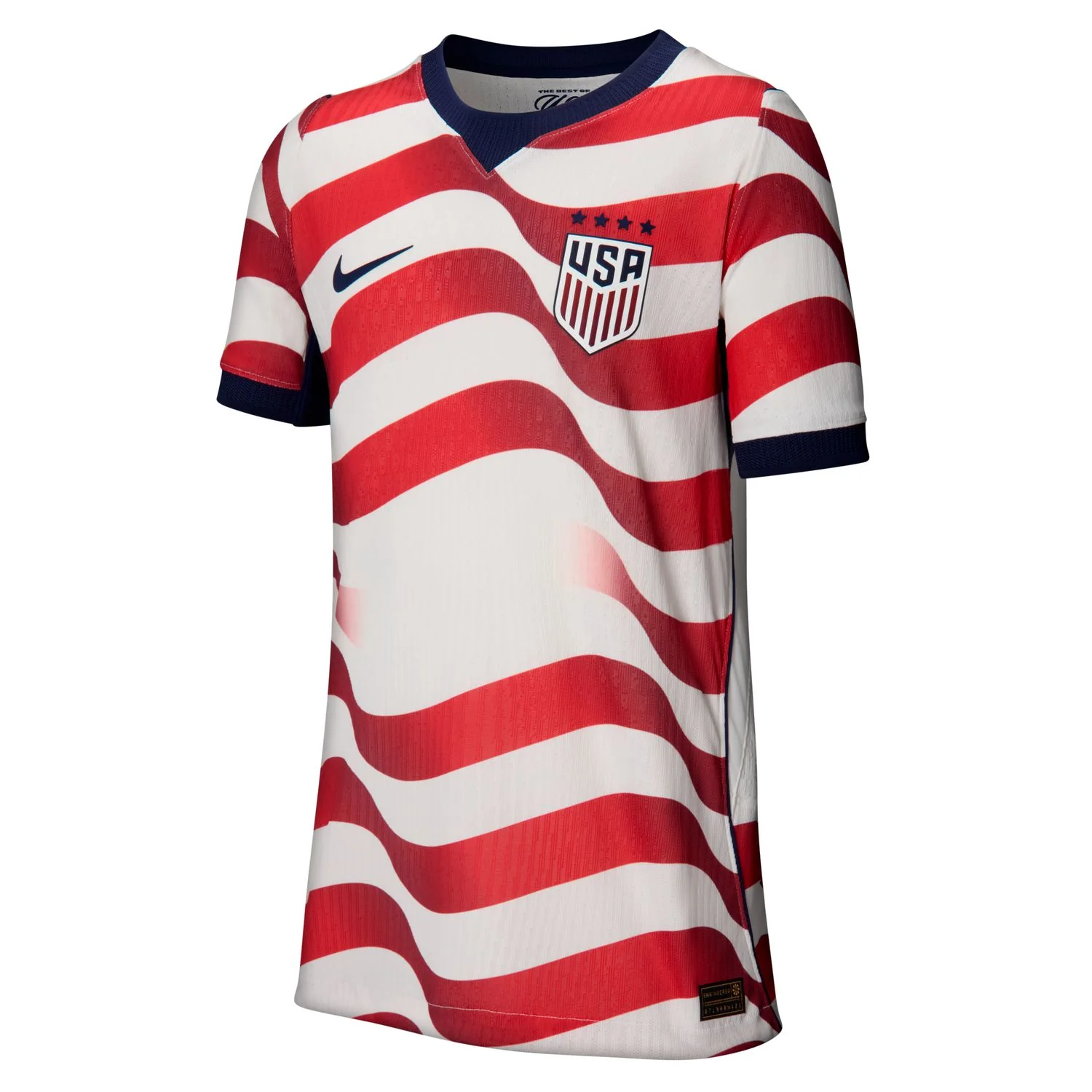 Kids Nike USWNT 2026 Home Open Match Jersey - Stripes