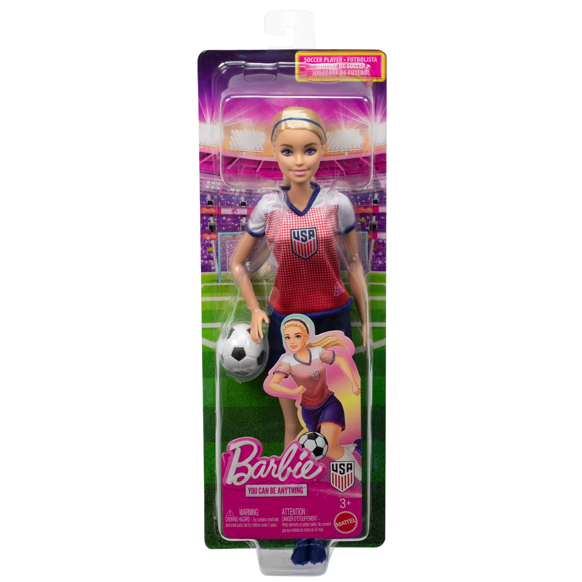U.S. Soccer Barbie Fashion Doll - Image 2