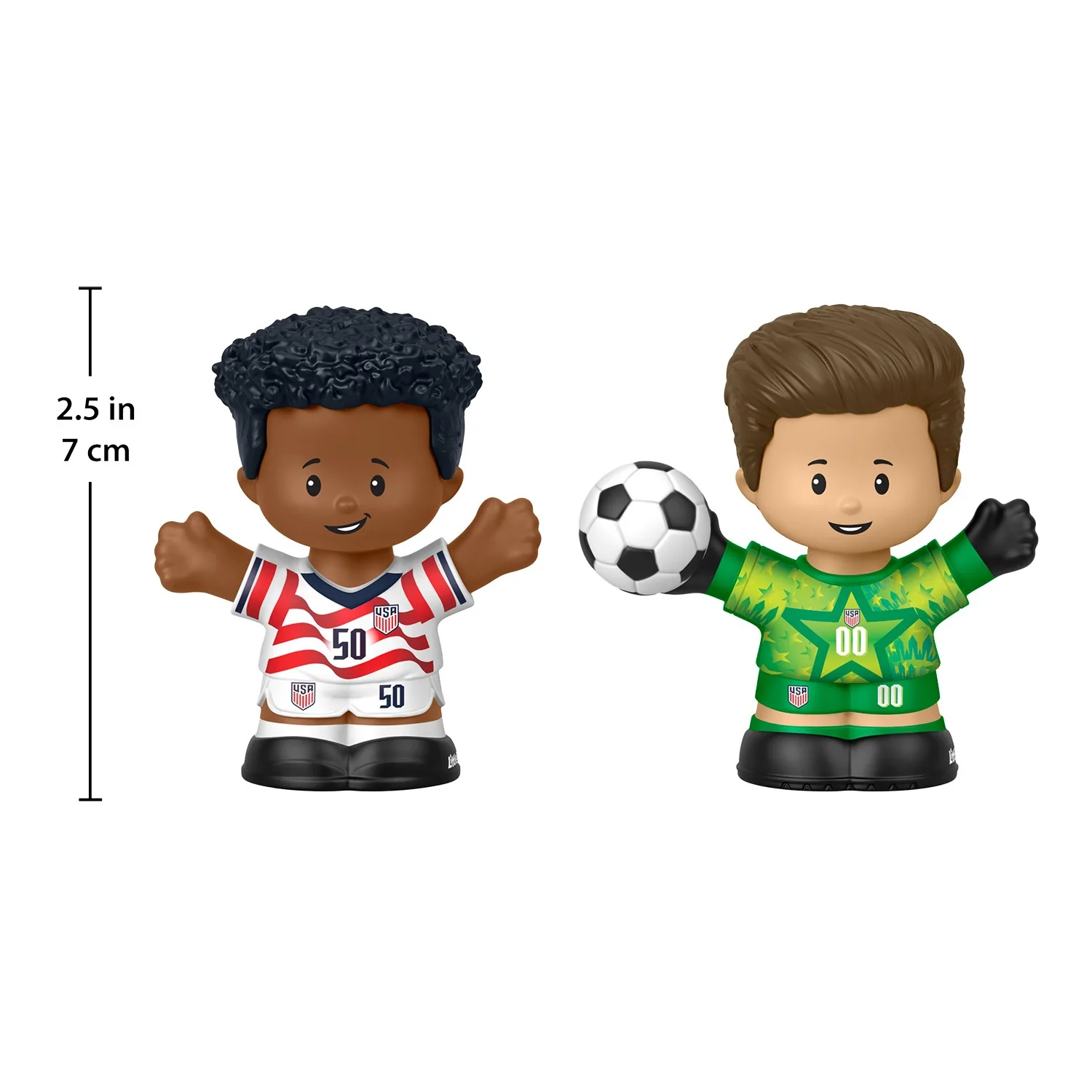 U.S. Soccer Little People Collector Special Edition 2 Figure Set - Image 3