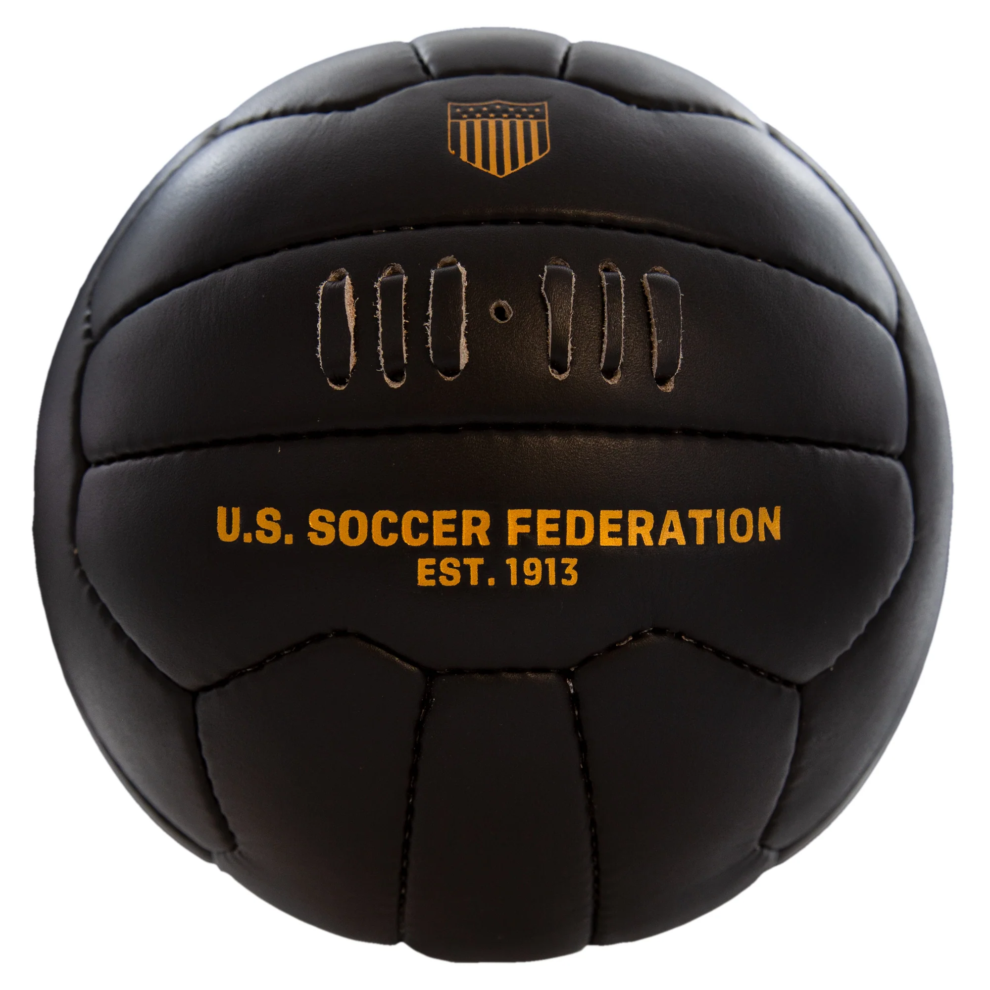 U.S. Soccer Leather Retro Ball - Size 5
