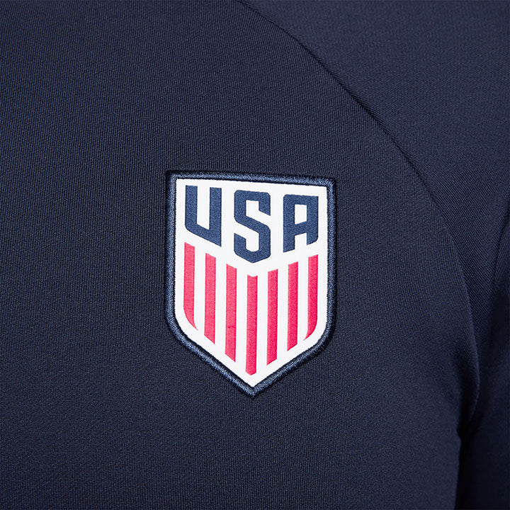 Women's Nike USA 1/4 Zip Strike Navy Drill Top - Image 5