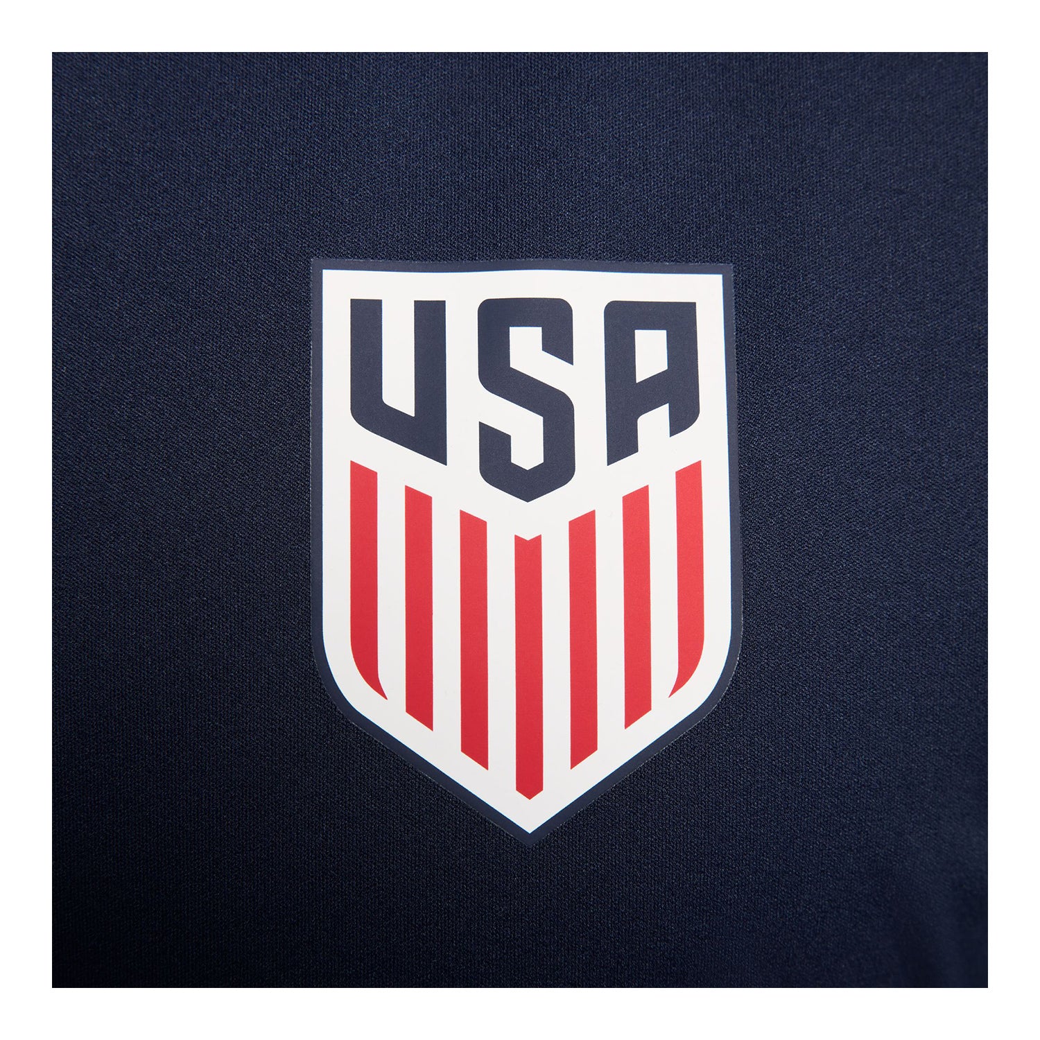 Women's Nike USA VW Strike Quarter Zip Drill Navy Top - Image 3
