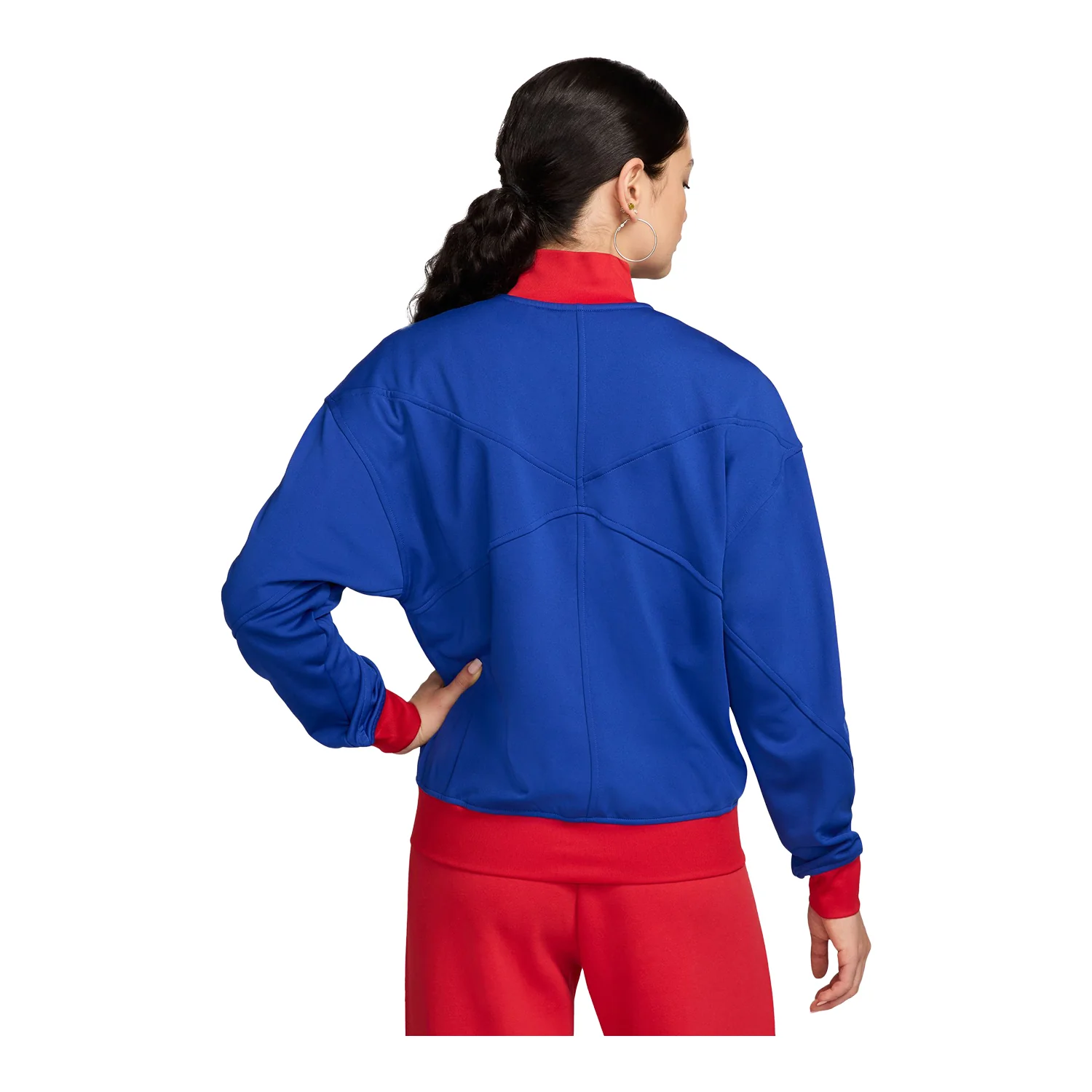 Women's Nike USMNT Academy Pro Anthem Royal Full-Zip Jacket - Image 5