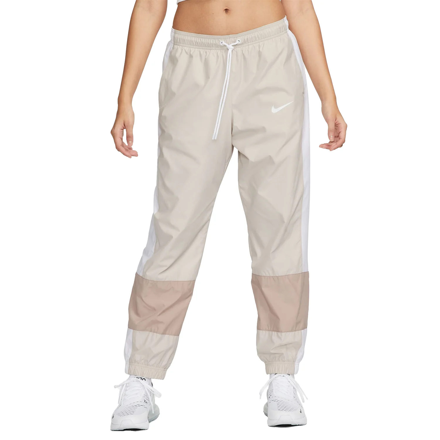 Women's Nike USA Trifecta Mid-Rise Stone Jogger