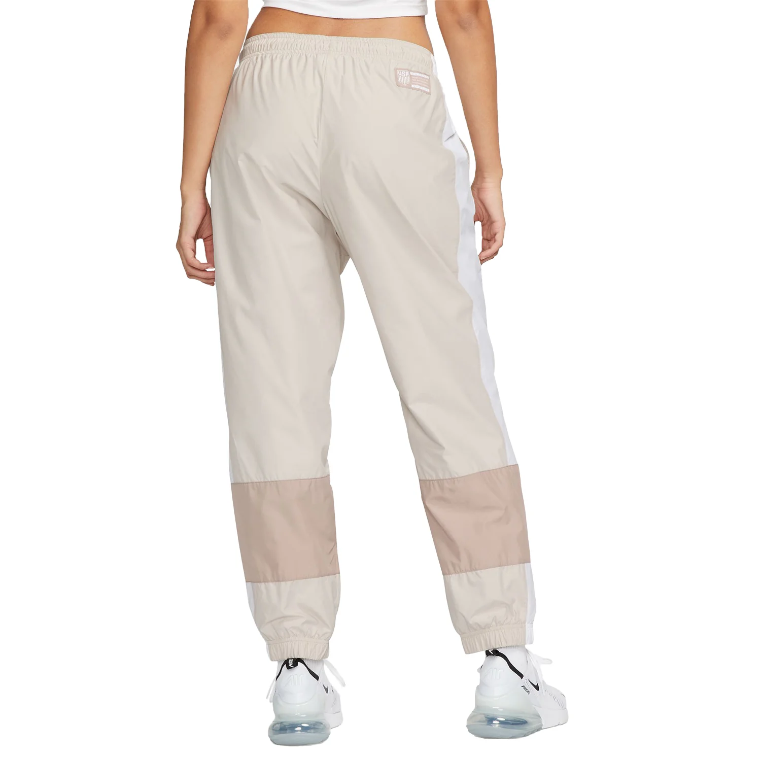 Women's Nike USA Trifecta Mid-Rise Stone Jogger - Image 3