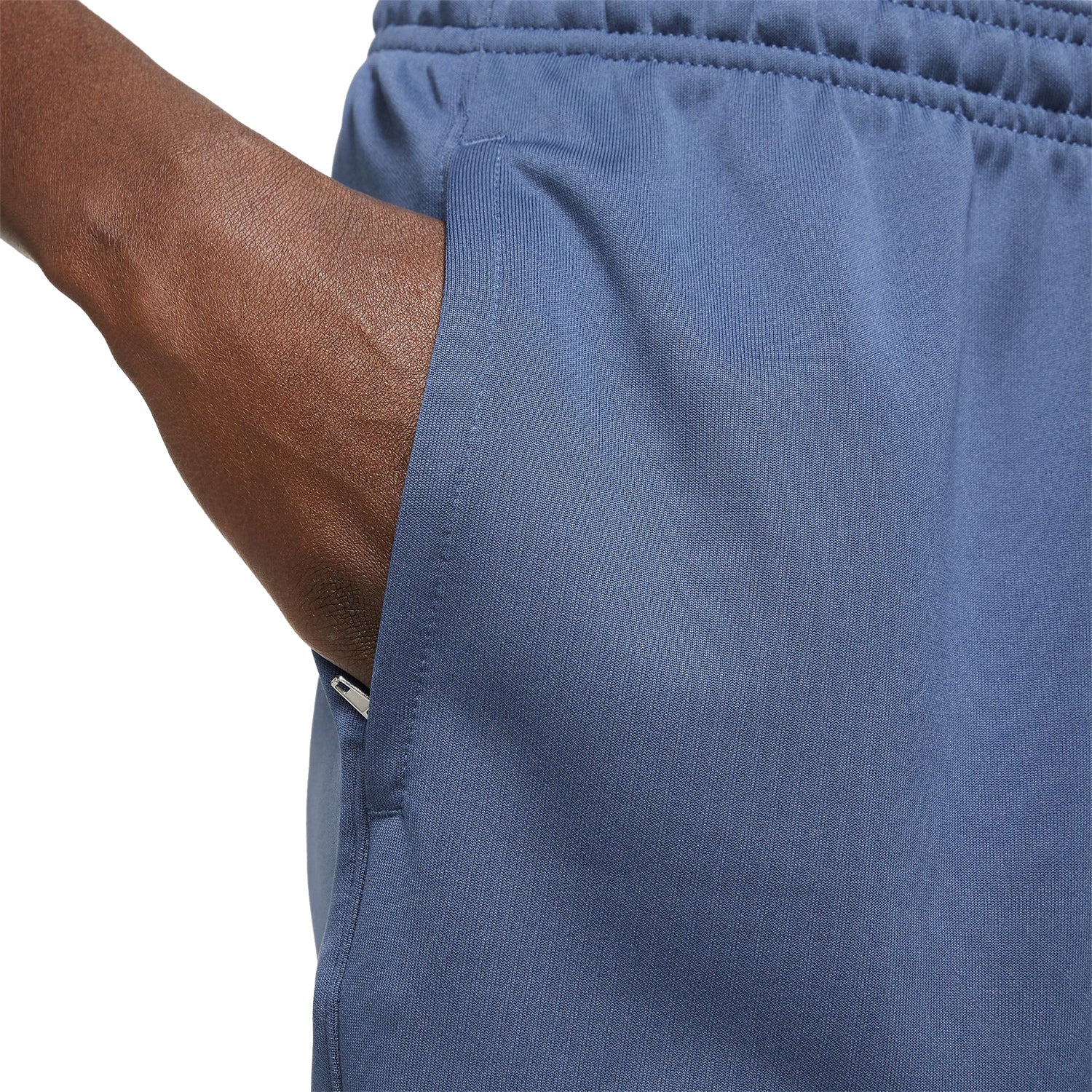 Women's Nike USA Travel Knit Blue Shorts - Image 3