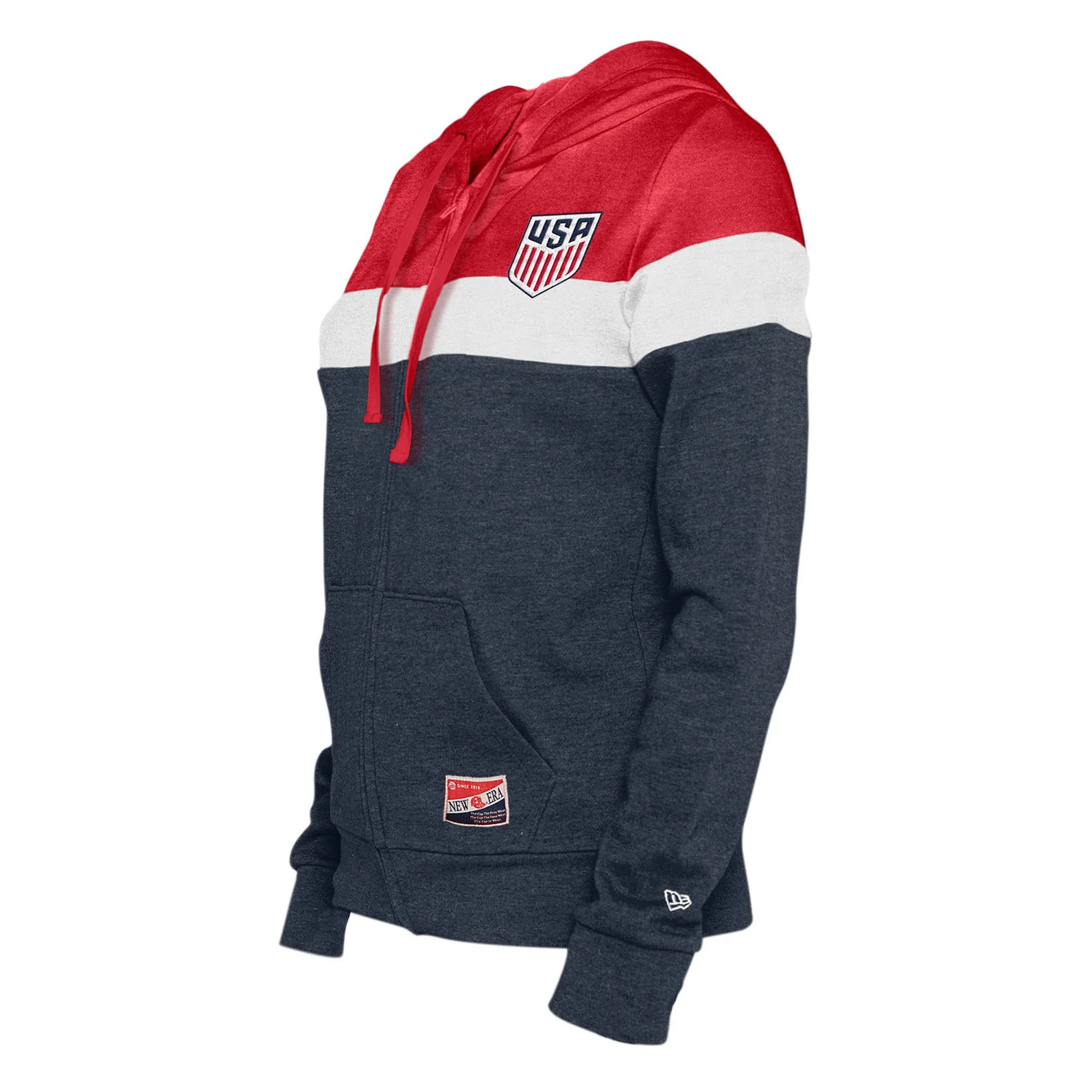 Women's New Era USMNT Full Zip Hoodie - Image 4