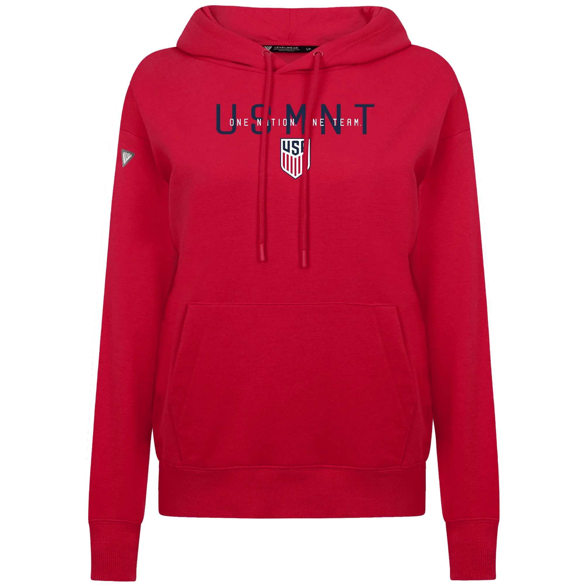 Women's USMNT Levelwear Adorn Red Hoodie