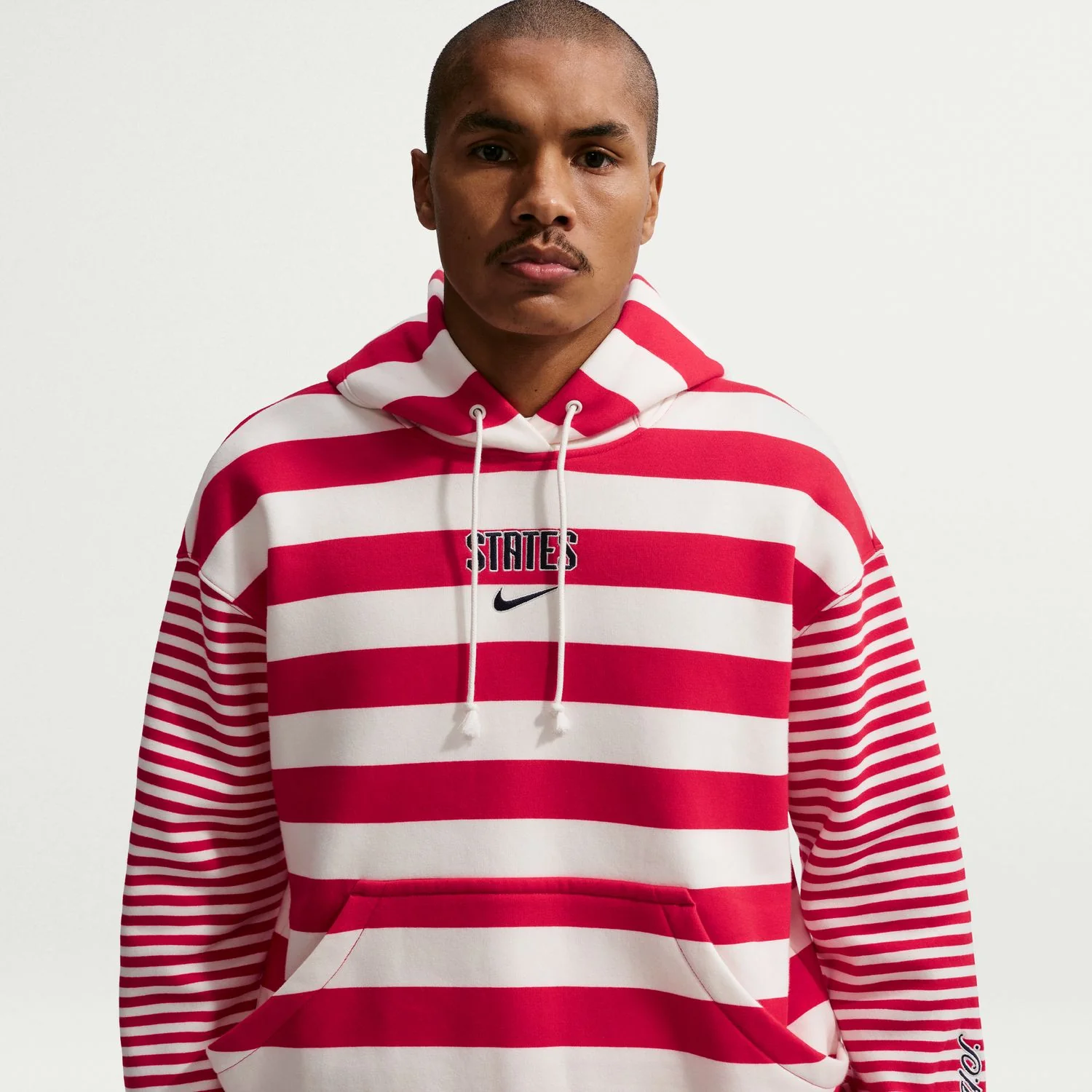 Unisex Nike USMNT Phoenix Fleece Oversized Hoodie - Image 2