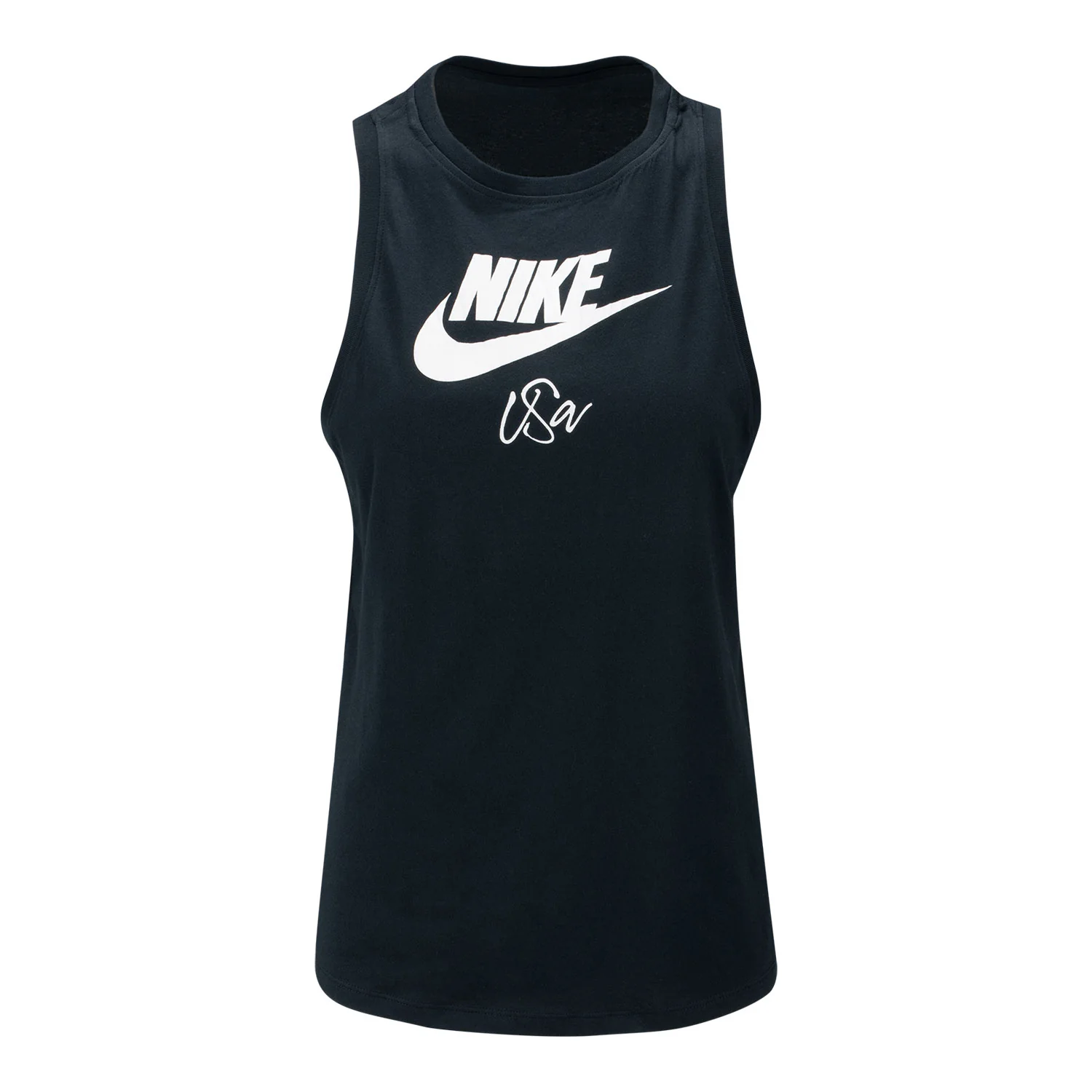 Women's Nike USWNT Futura Black Tank Top - Image 5