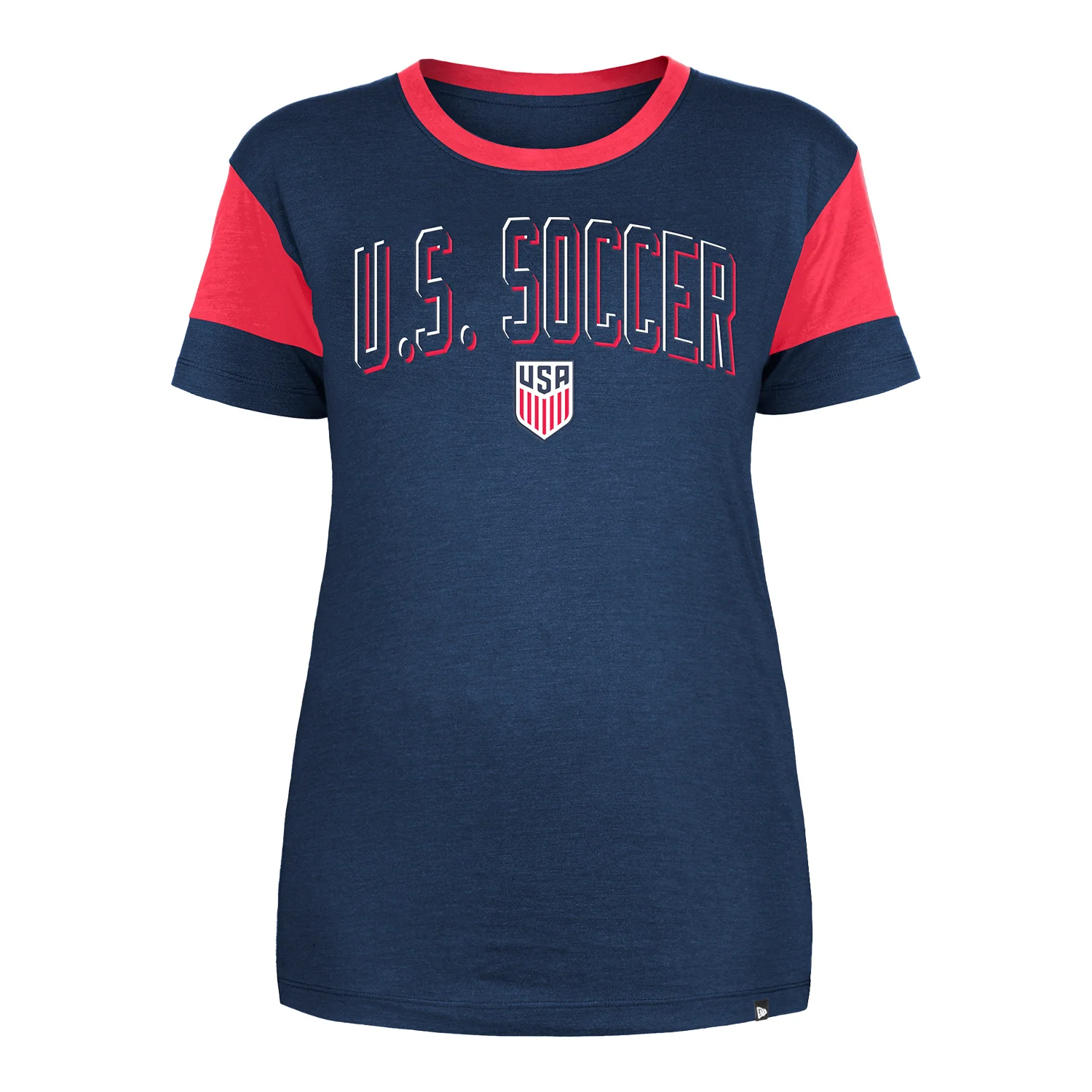 Women's New Era USMNT Navy Rise Tee
